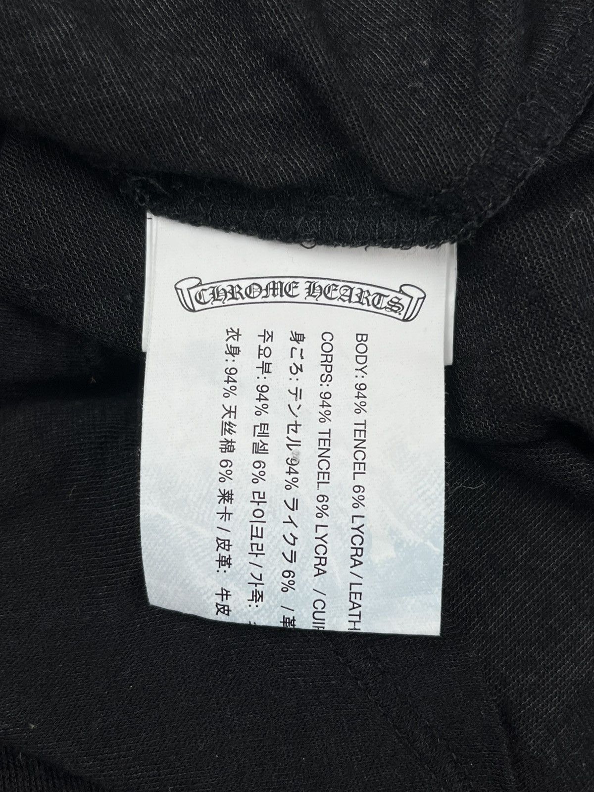 Chrome Hearts Chrome Hearts Cross Patch Leather Sleeves Longsleeve Tshirt Size M / US 6-8 / IT 42-44 - 6 Thumbnail