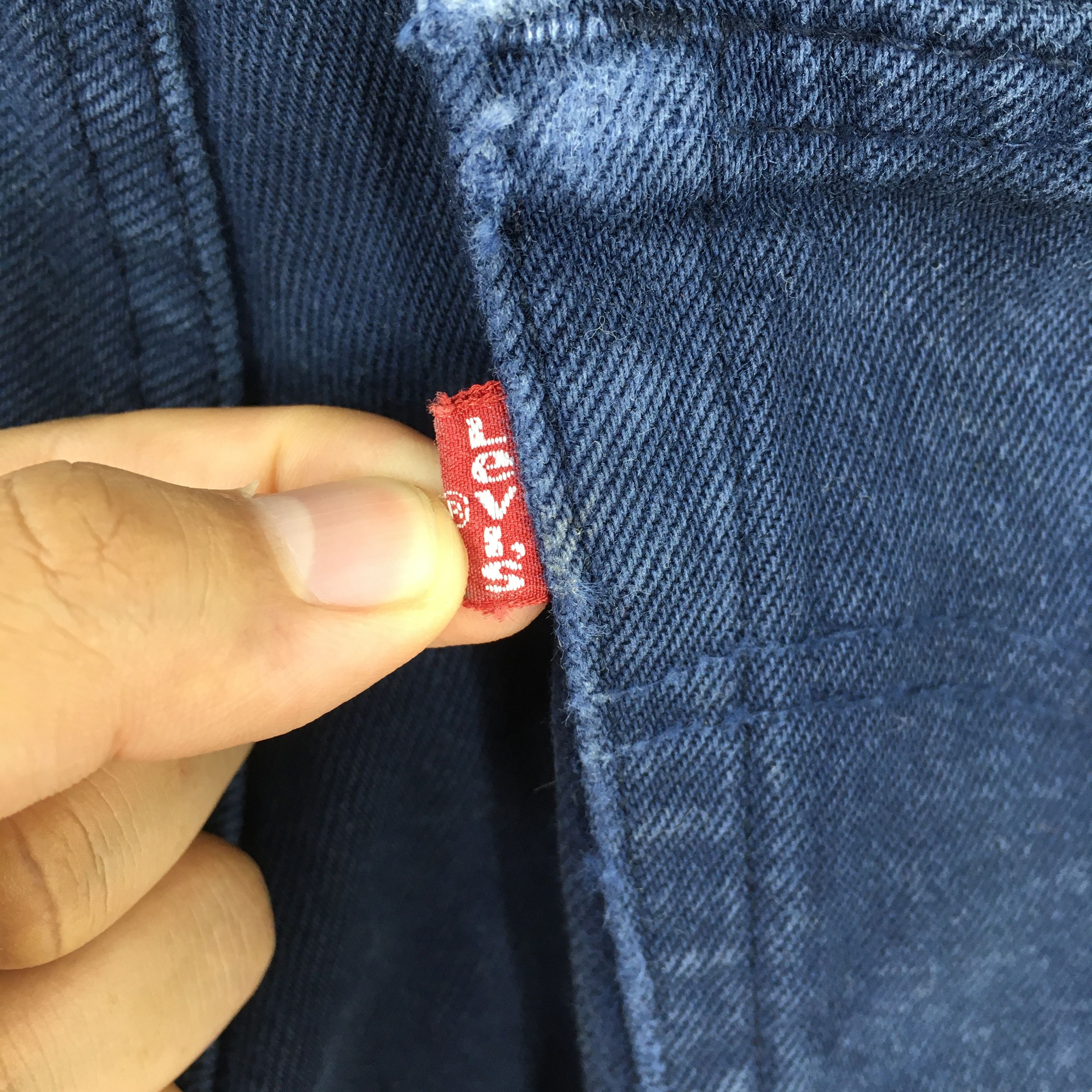 Levi's Size 29x30 Vintage 90s Levi's 501 Faded Blue Jeans S1435 Size US 29 - 13 Thumbnail