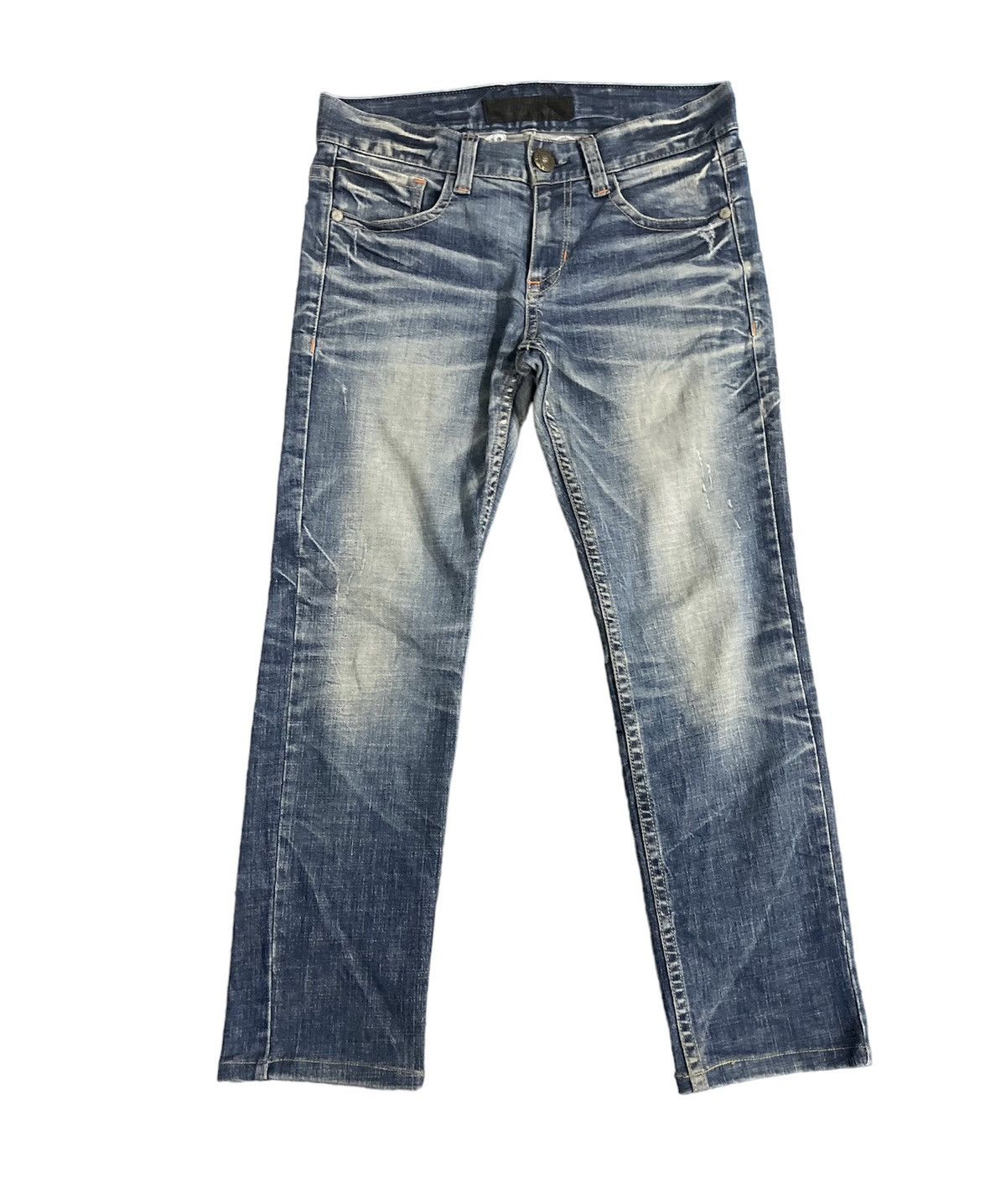 Japanese Brand VINTAGE RED PEPPER JAPAN&CO EMBROIDERY LOGO DENIM JEANS Size US 34 / EU 50 - 2 Thumbnail