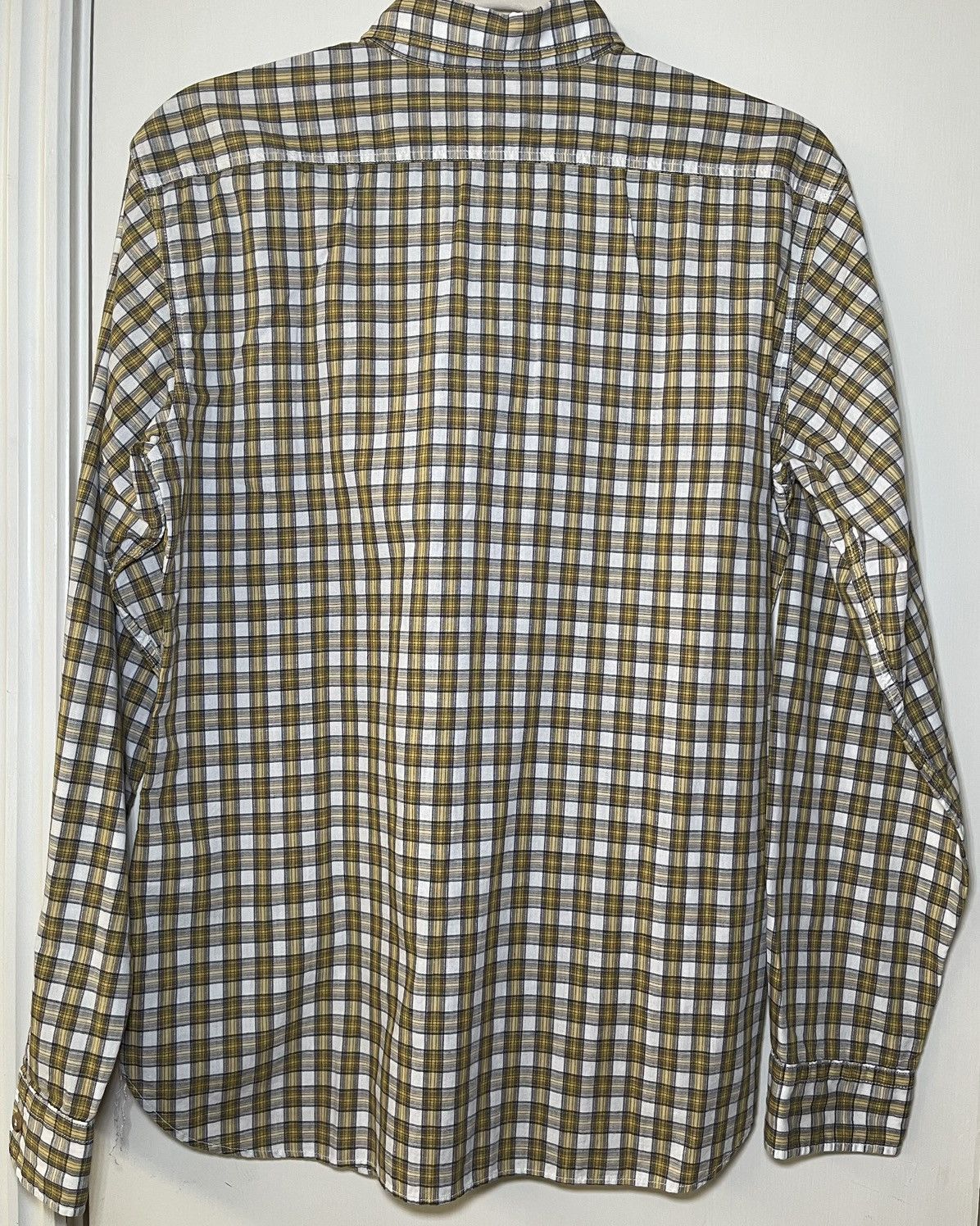 Stevenson Overall Co. Stevenson Overall Co Checker Plaid Shirt - Medium - Yellow Size US M / EU 48-50 / 2 - 2 Thumbnail