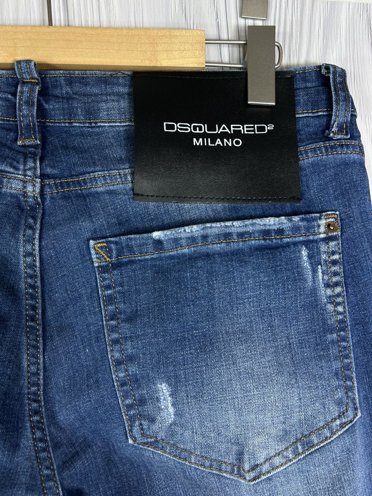 Dsquared2 Dsquared2 Milano Italy Distressed Denim Jeans Pants Size 52 Size US 36 / EU 52 - 10 Thumbnail