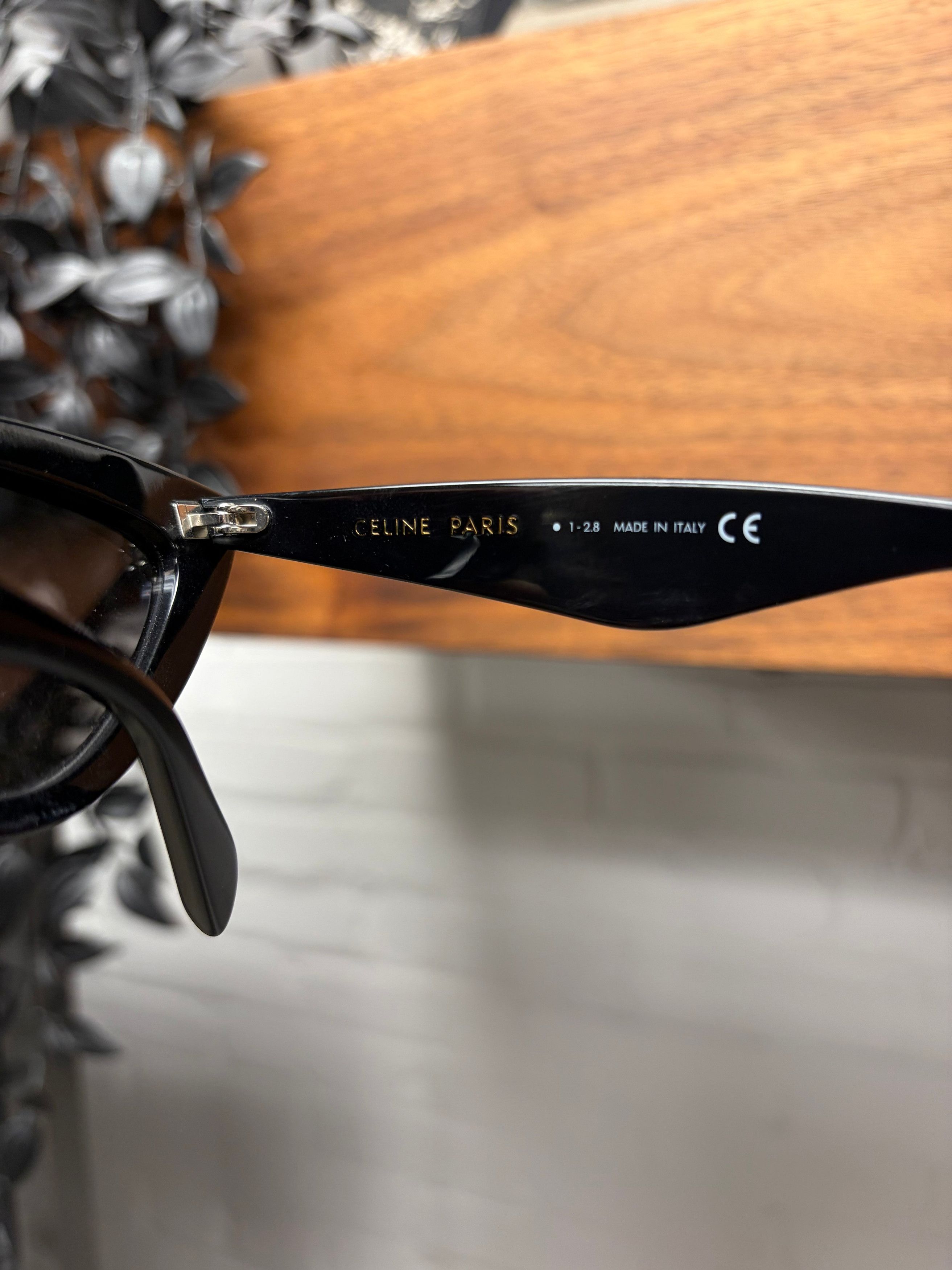 Celine Celine ‘CL4019IN’ Cat Eye Black Sunglasses Size ONE SIZE - 4 Thumbnail