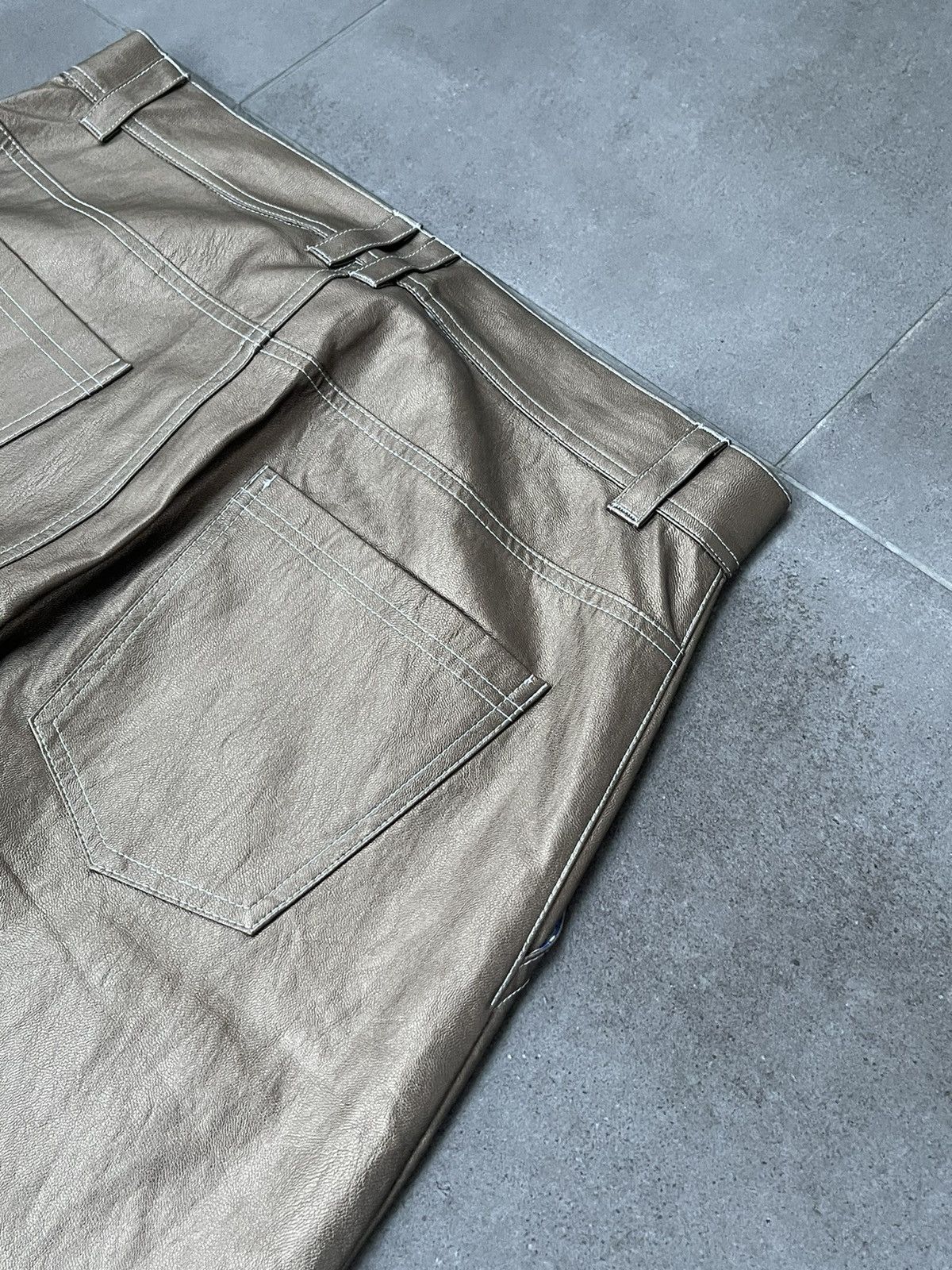 Other !DS! SS22 Nikolaj Storm Copper Work Pants SAMPLE Size US 31 - 16 Thumbnail
