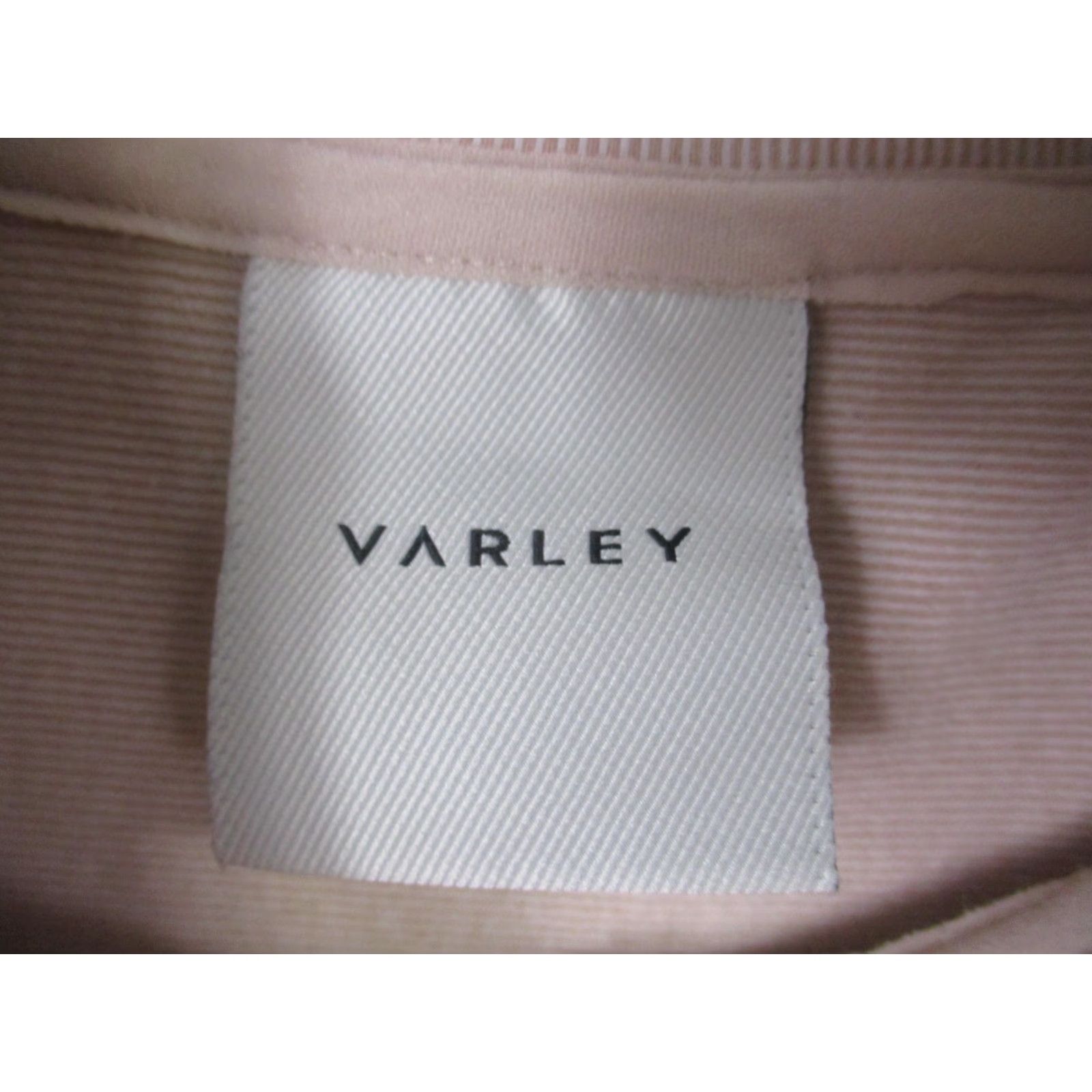 Varley Varley Maida Half Zip Pullover Womens Small Pink 1/2 Zip Drawcord Long Sleeve Ribbed Brushed Knit Polyester Elastane Solid VAR01742 Size S / US 4 / IT 40 - 2 Thumbnail