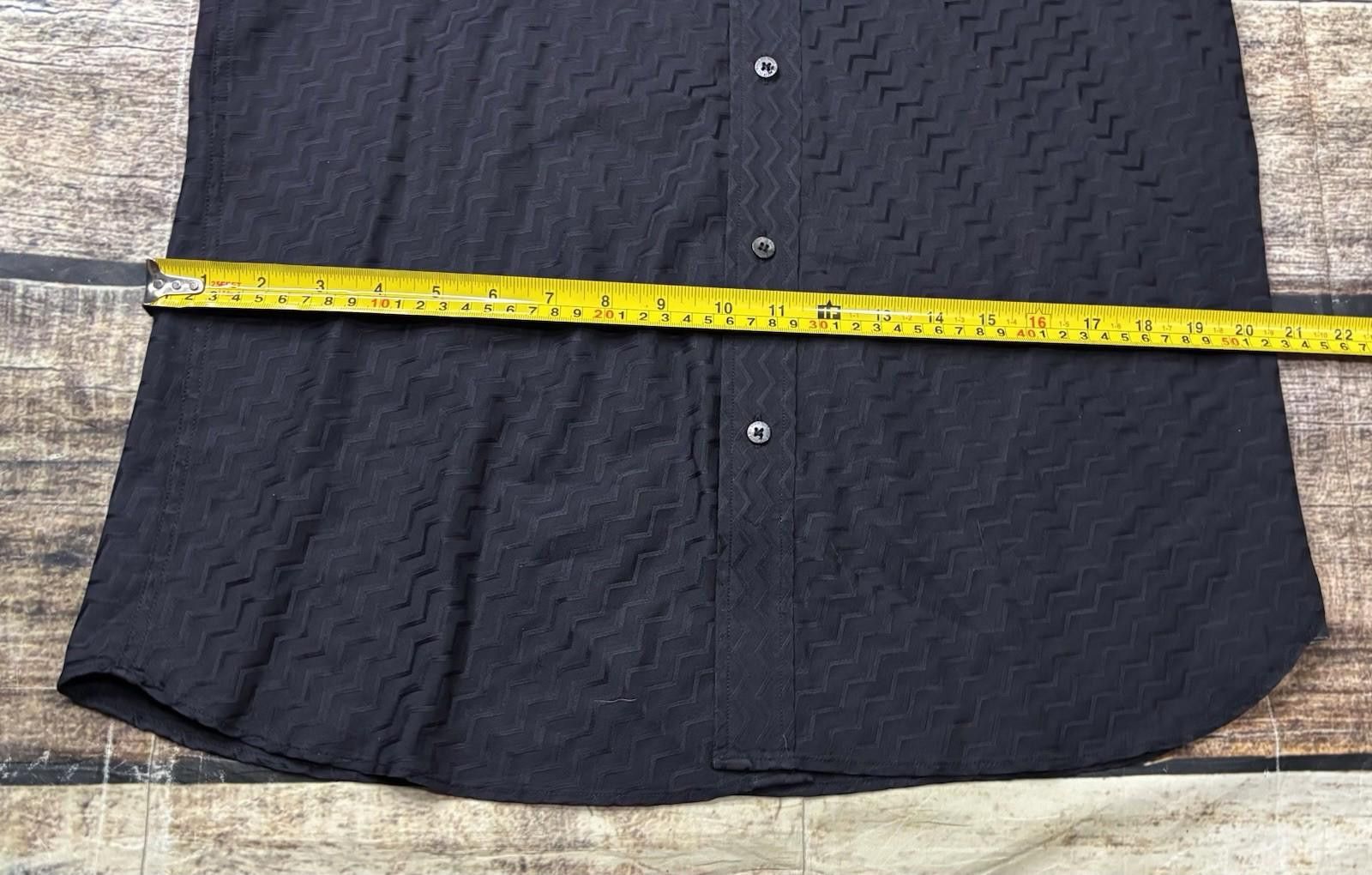 Ted Baker Ted Baker Dress Shirt Mens Size 4 French Cuffs Long Sleeve Size 42R - 12 Thumbnail