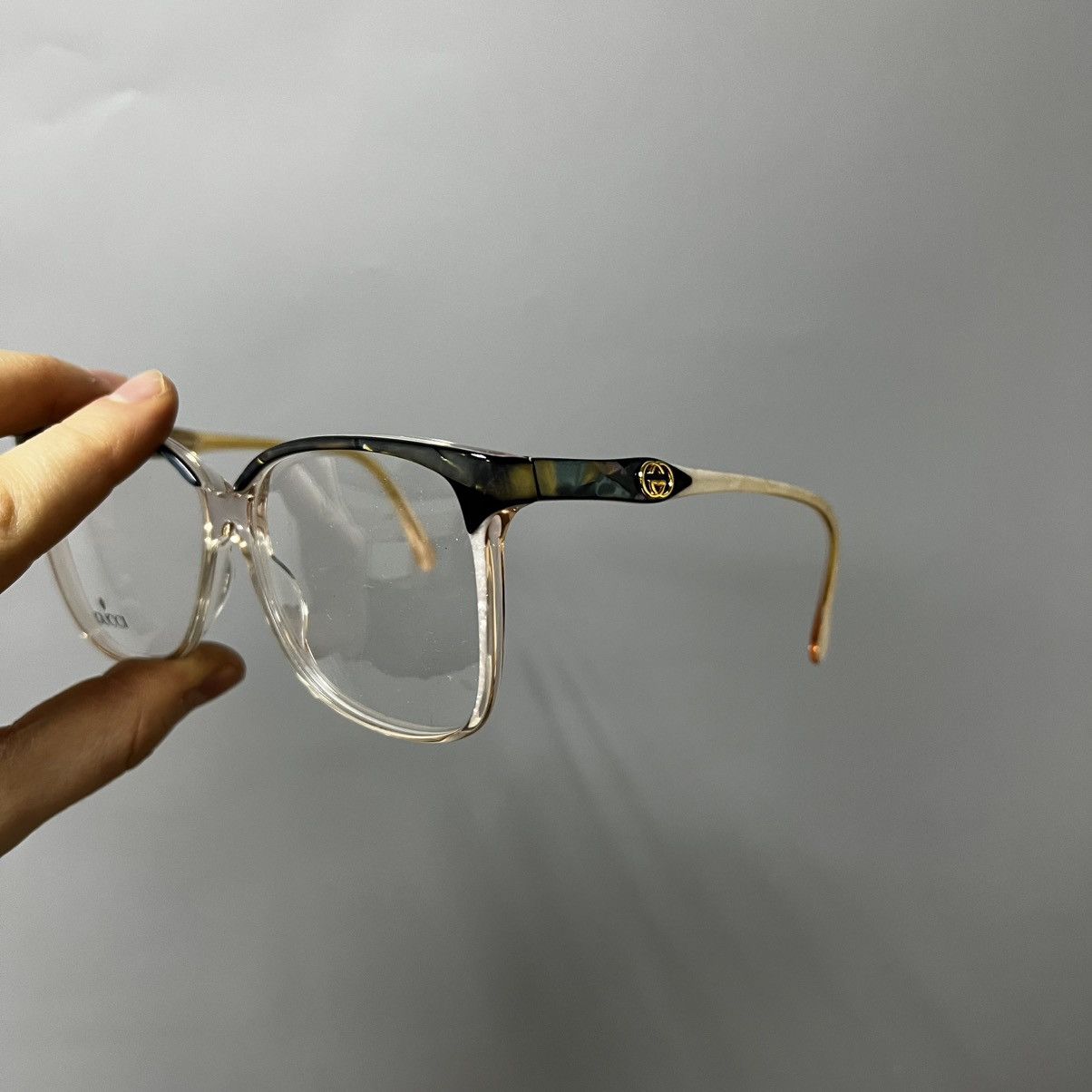 Gucci × Vintage Gucci Vintage Frame glasses NEW DEAD STOCK 80’s Size ONE SIZE - 8 Thumbnail