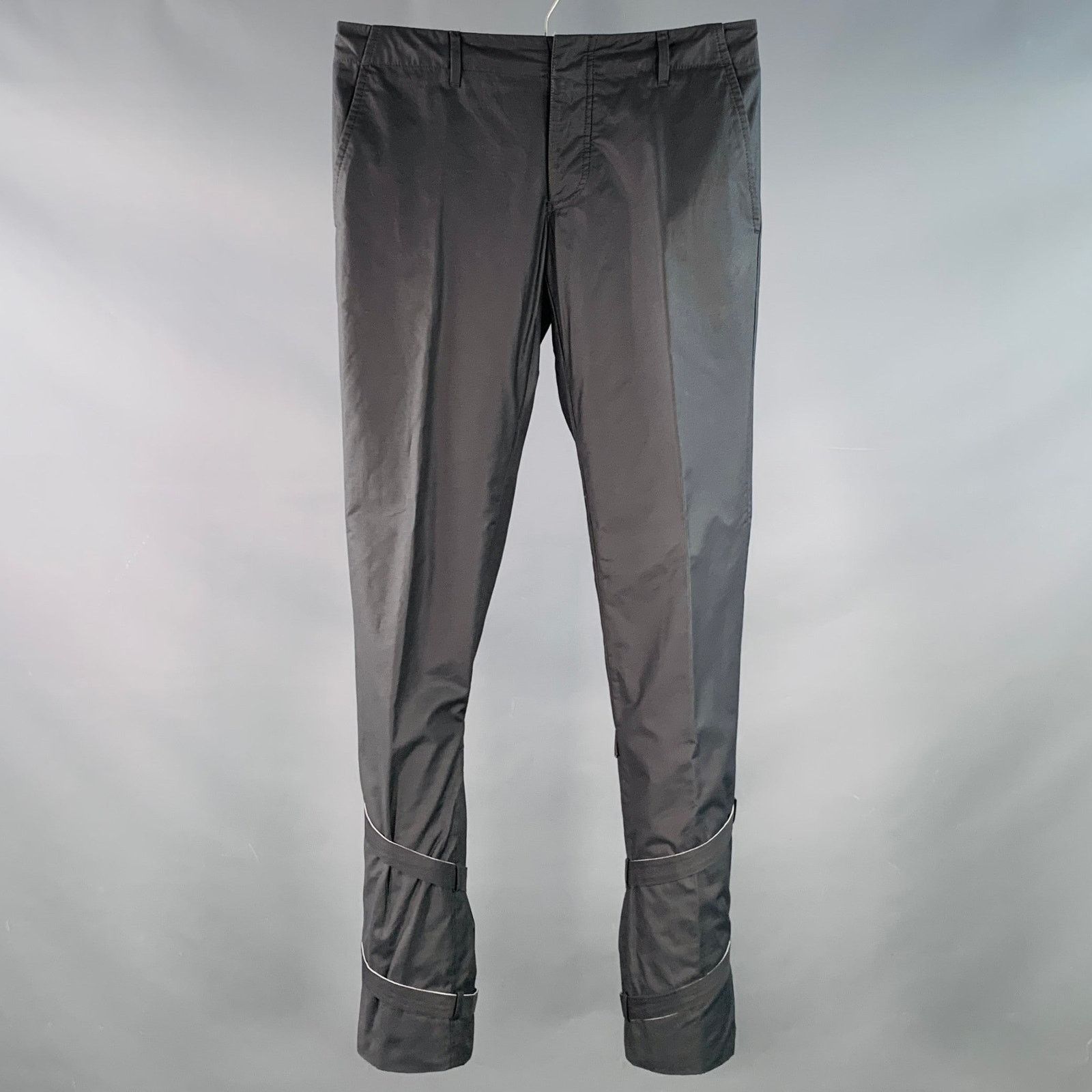 Gucci Size 30 Grey Cotton Blend Super Skinny Bondage Casual Pants Size US 30 / EU 46 - 1 Thumbnail