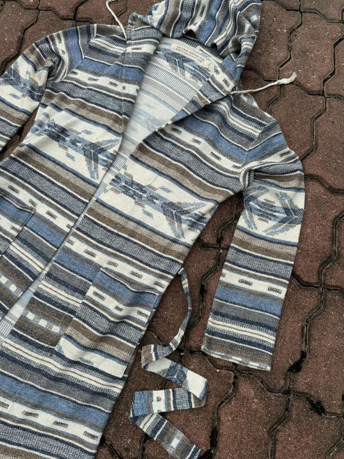 If Six Was Nine × Japanese Brand × Native NATURAL VINTAGE GOA Native Blanket Long Cardigan Size US M / EU 48-50 / 2 - 2 Thumbnail
