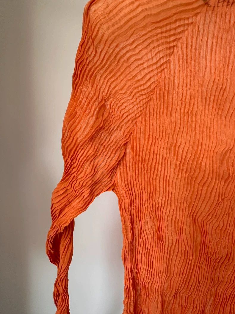 Issey Miyake Issey Miyake size:2 Orange main line willow long-sleeved s Size XS / US 0-2 / IT 36-38 - 4 Thumbnail