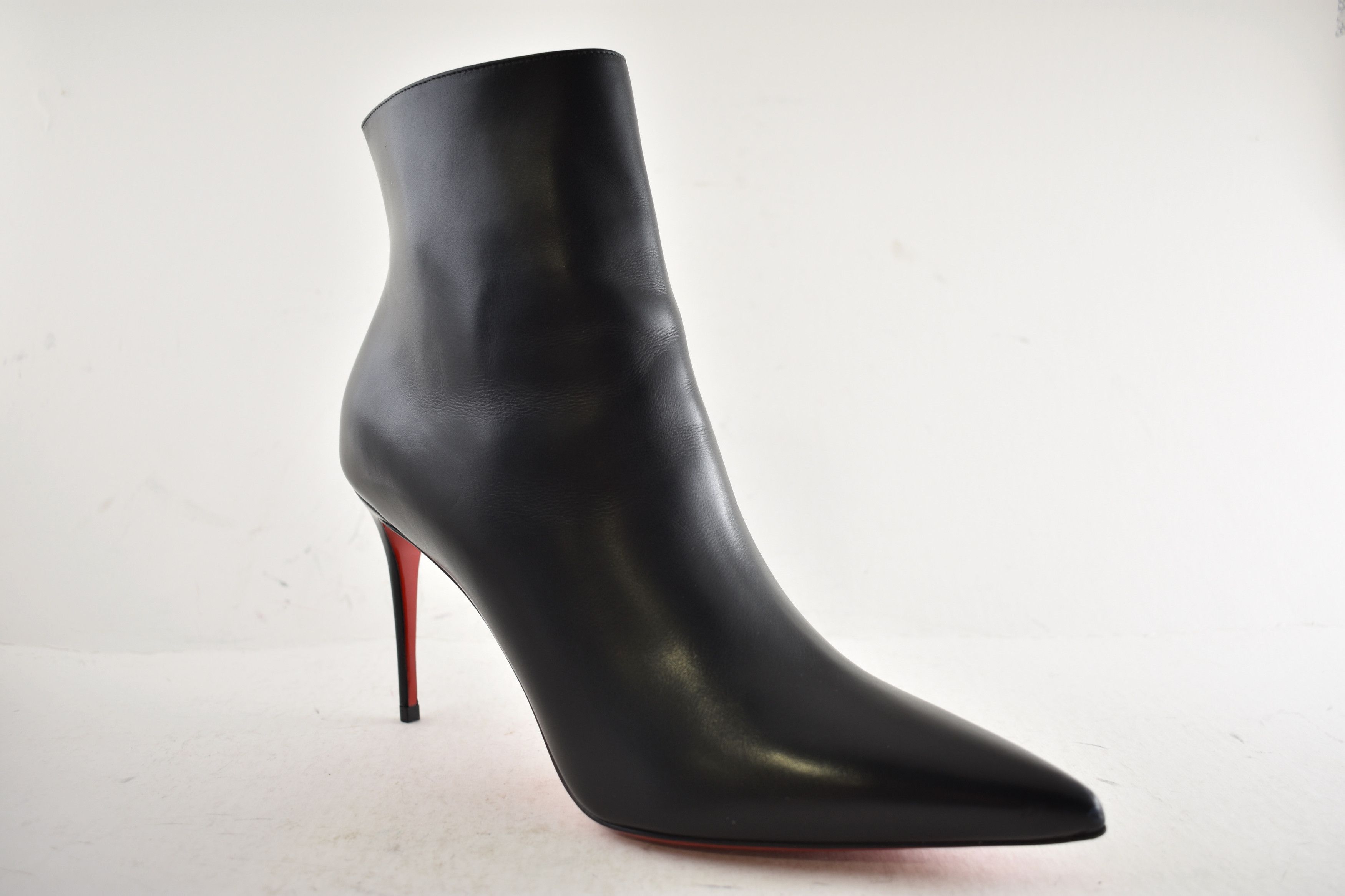 Christian Louboutin So Kate Booty 85 Black Calf Leather Ankle Heel Bootie 41.5 Size US 11.5 / IT 41.5 - 5 Thumbnail