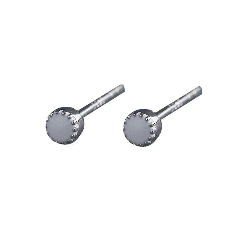 Jewelry Modern Earrings One Pairs Chrome Jewelry Size ONE SIZE - 5 Thumbnail