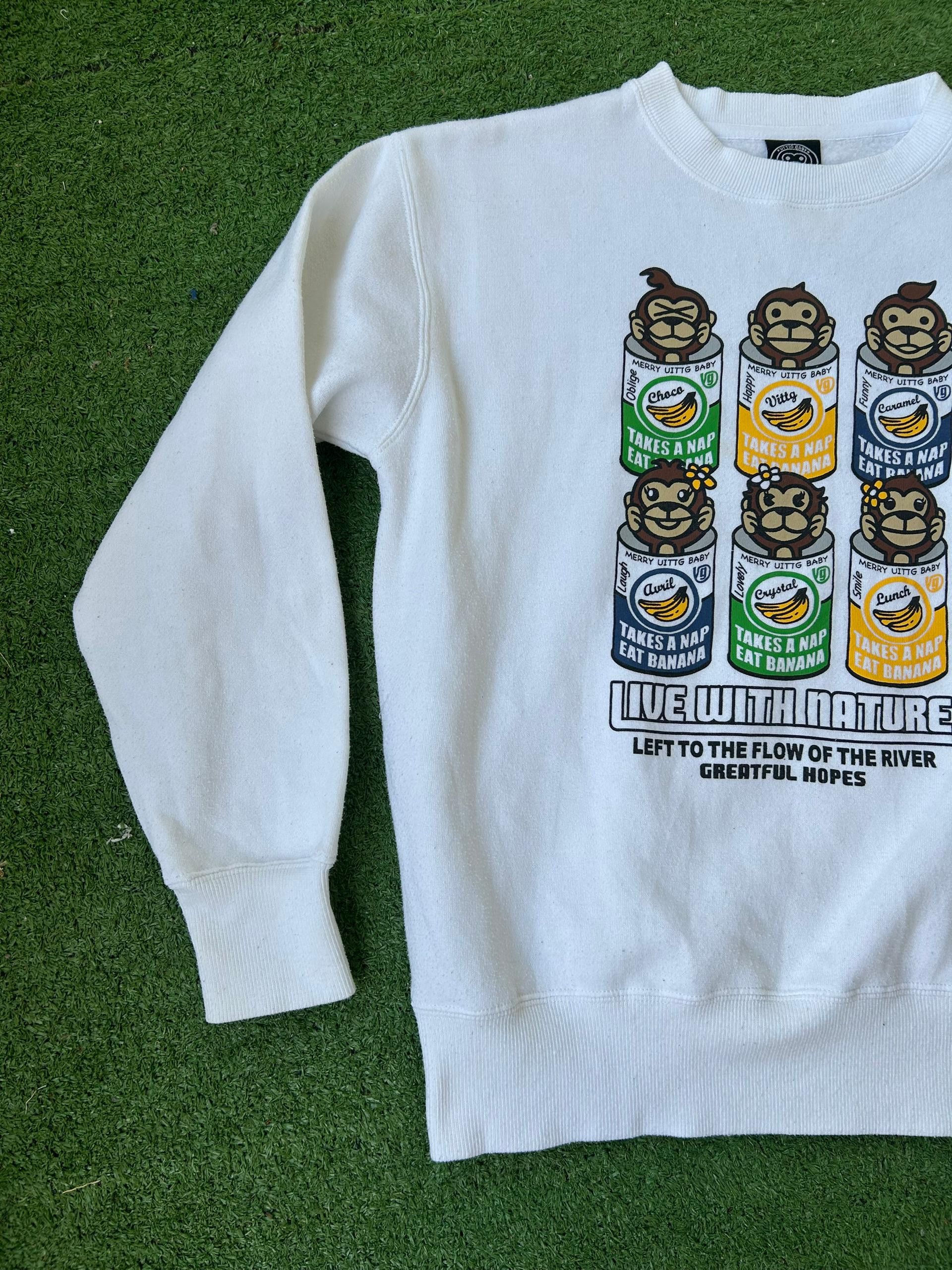 Designer × Japanese Brand Live With Nature Uttig Baby Vintage Hoodies Size US M / EU 48-50 / 2 - 7 Thumbnail