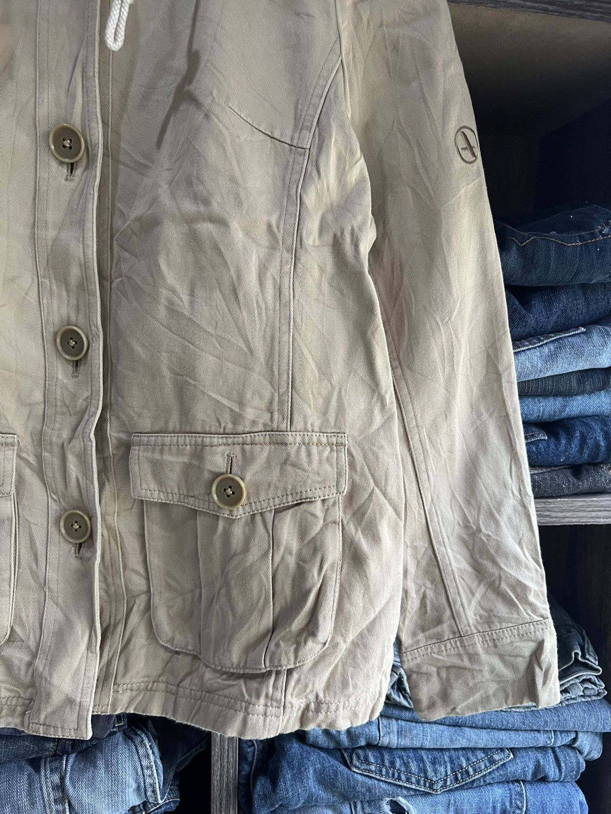 Aigle 🔥Aigle Button Jacket With Hoodie Size M / US 6-8 / IT 42-44 - 8 Thumbnail