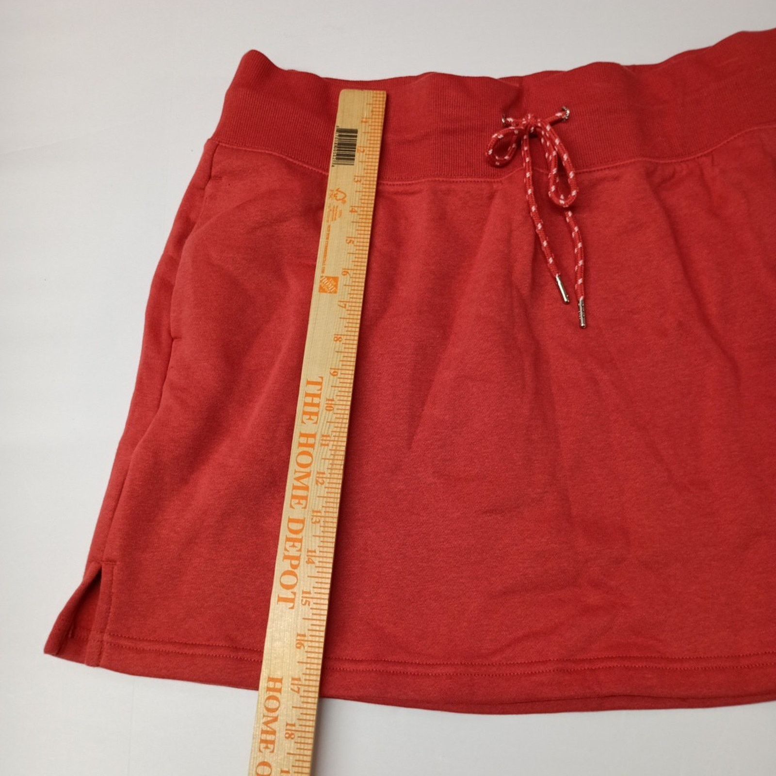 Reebok New Womens Reebok Slim Fit Fleece Skirt Size 2XL Baked Apple Size 38" / US 16 / IT 52 - 2 Thumbnail