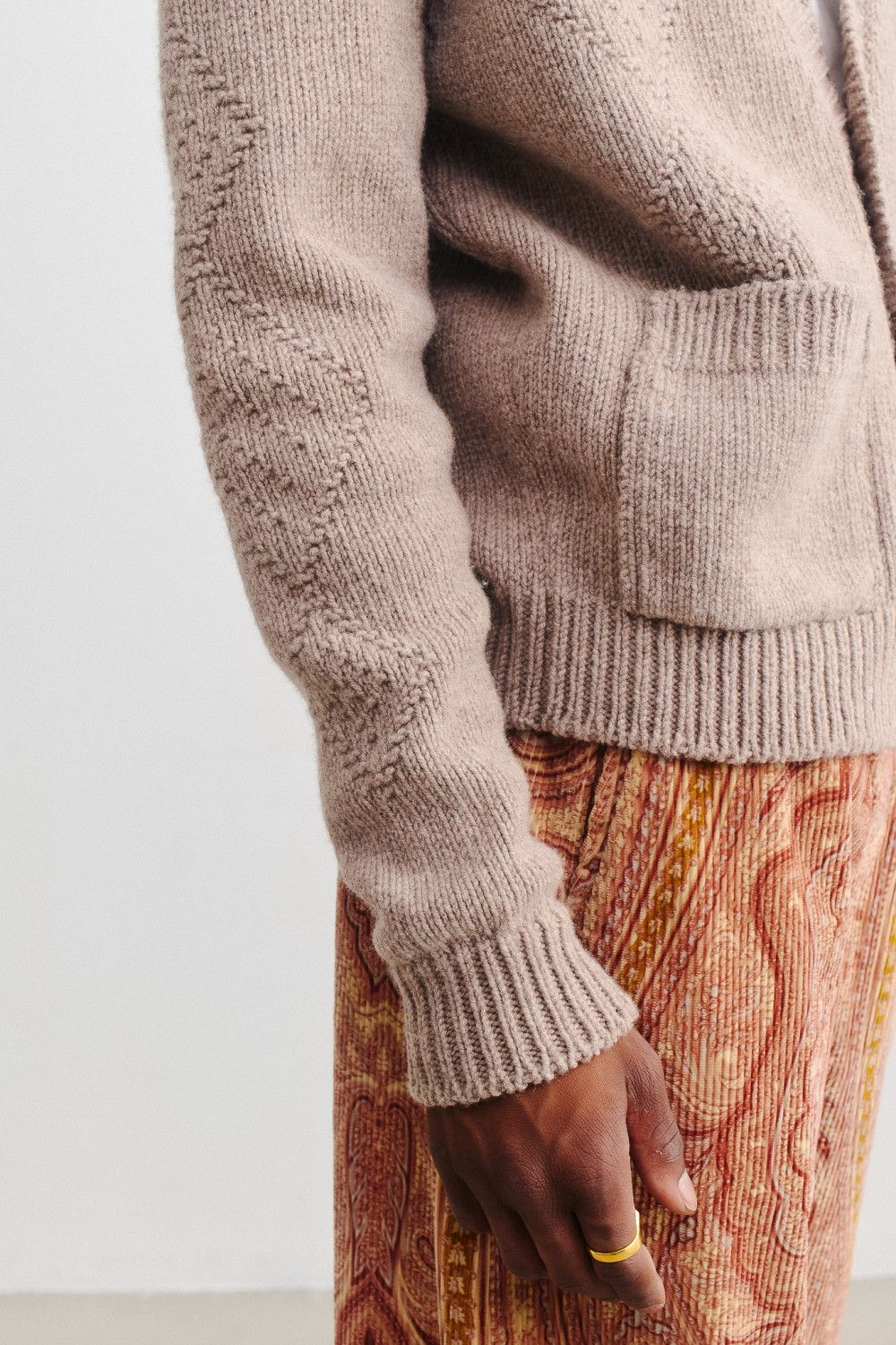 A Kind Of Guise 💚 A Kind of Guise Noi Knit Cardigan Hazel Melange NEW Size US M / EU 48-50 / 2 - 4 Thumbnail