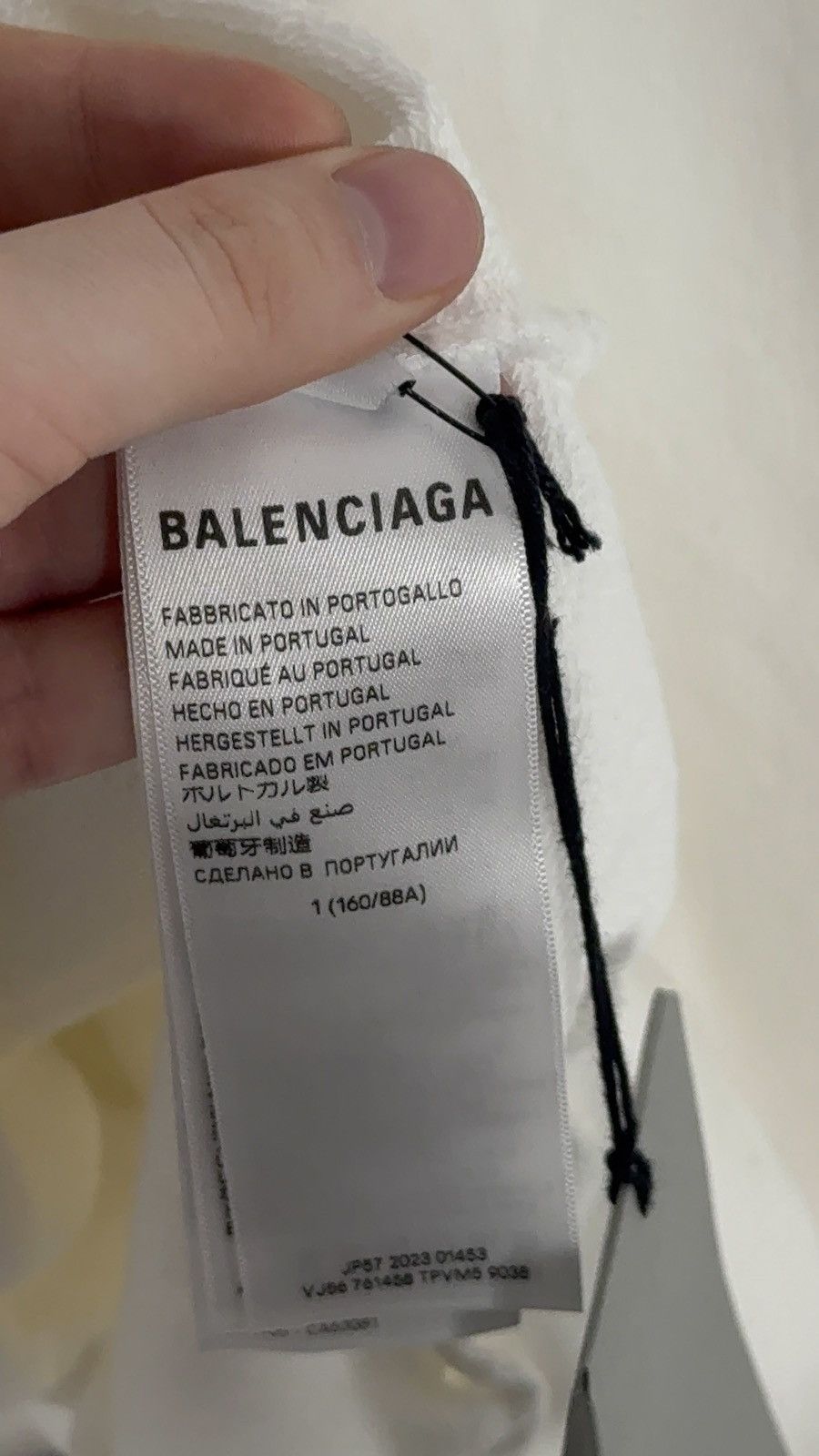 Balenciaga ✅ BALENCIAGA AUTHENTIC SPORTS APPAREL White hoodie Size US XS / EU 42 / 0 - 7 Thumbnail