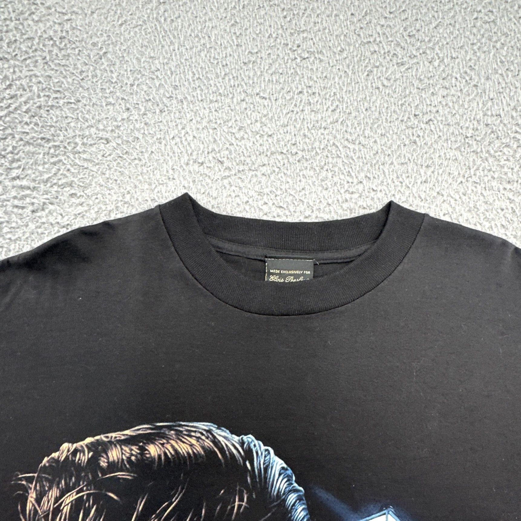 Vintage VINTAGE Elvis Presley Graceland T-Shirt Black 90s Elvis XL Men Shirt Graphic Print Logo Cars Retro Music Size US XL / EU 56 / 4 - 3 Thumbnail