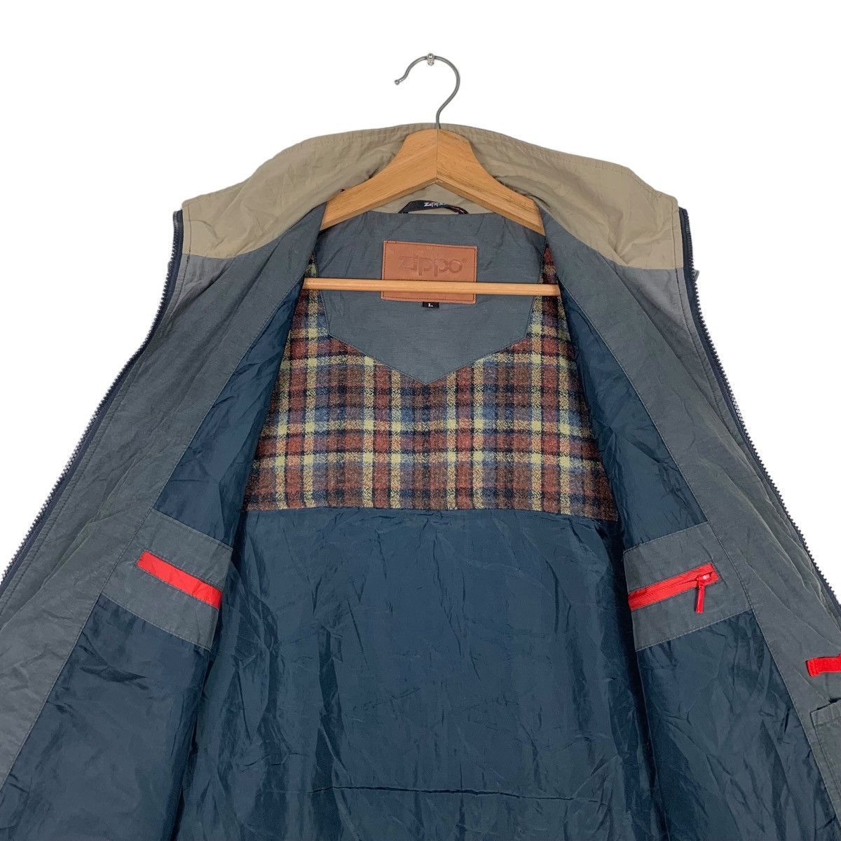 Zippo ZIPPO Sun Faded Multipocket Vest Utility Vest #0914-C41 Size US L / EU 52-54 / 3 - 12 Thumbnail