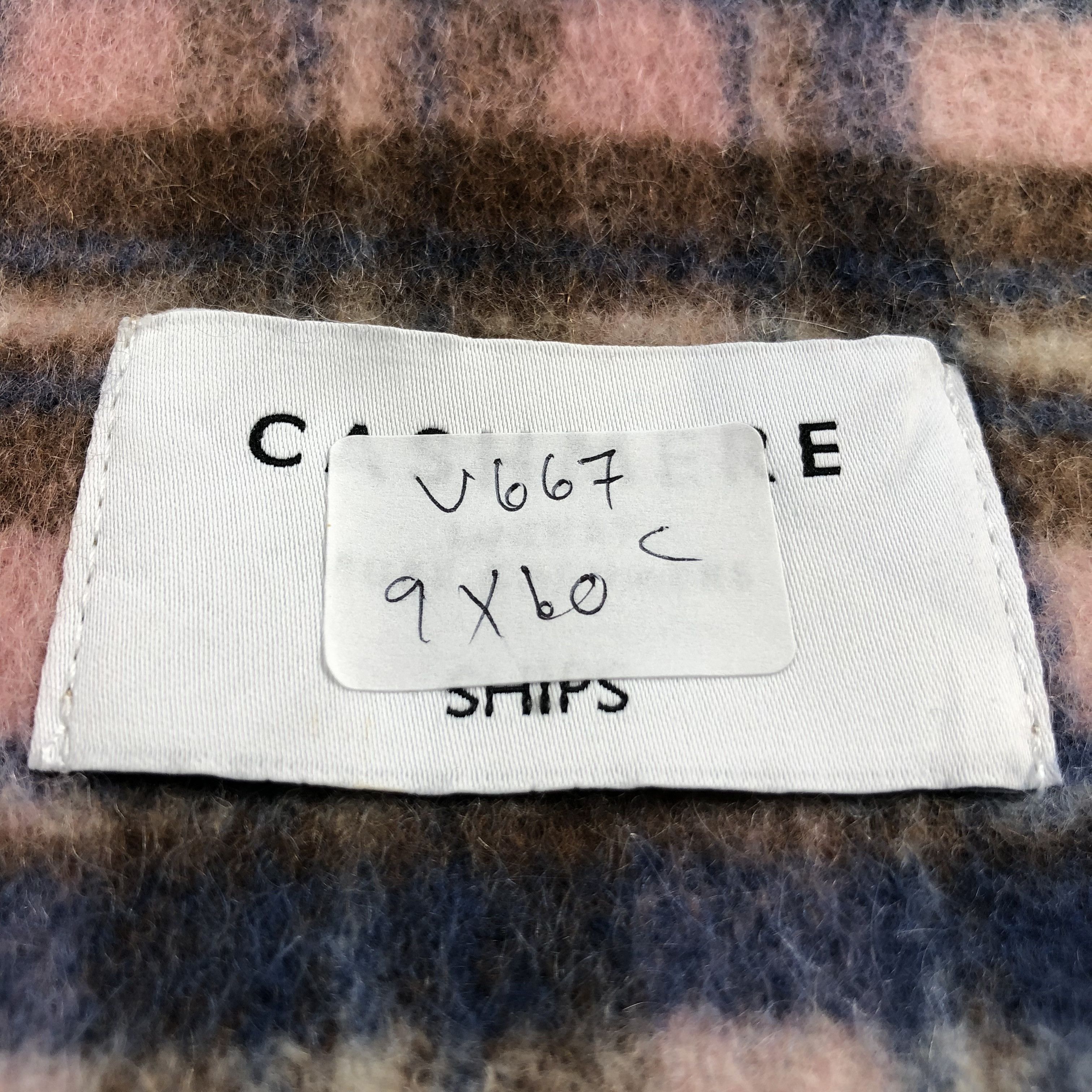 SHIPS Ships Tartan Cashmere Scarf Muffler V667 Size ONE SIZE - 6 Thumbnail