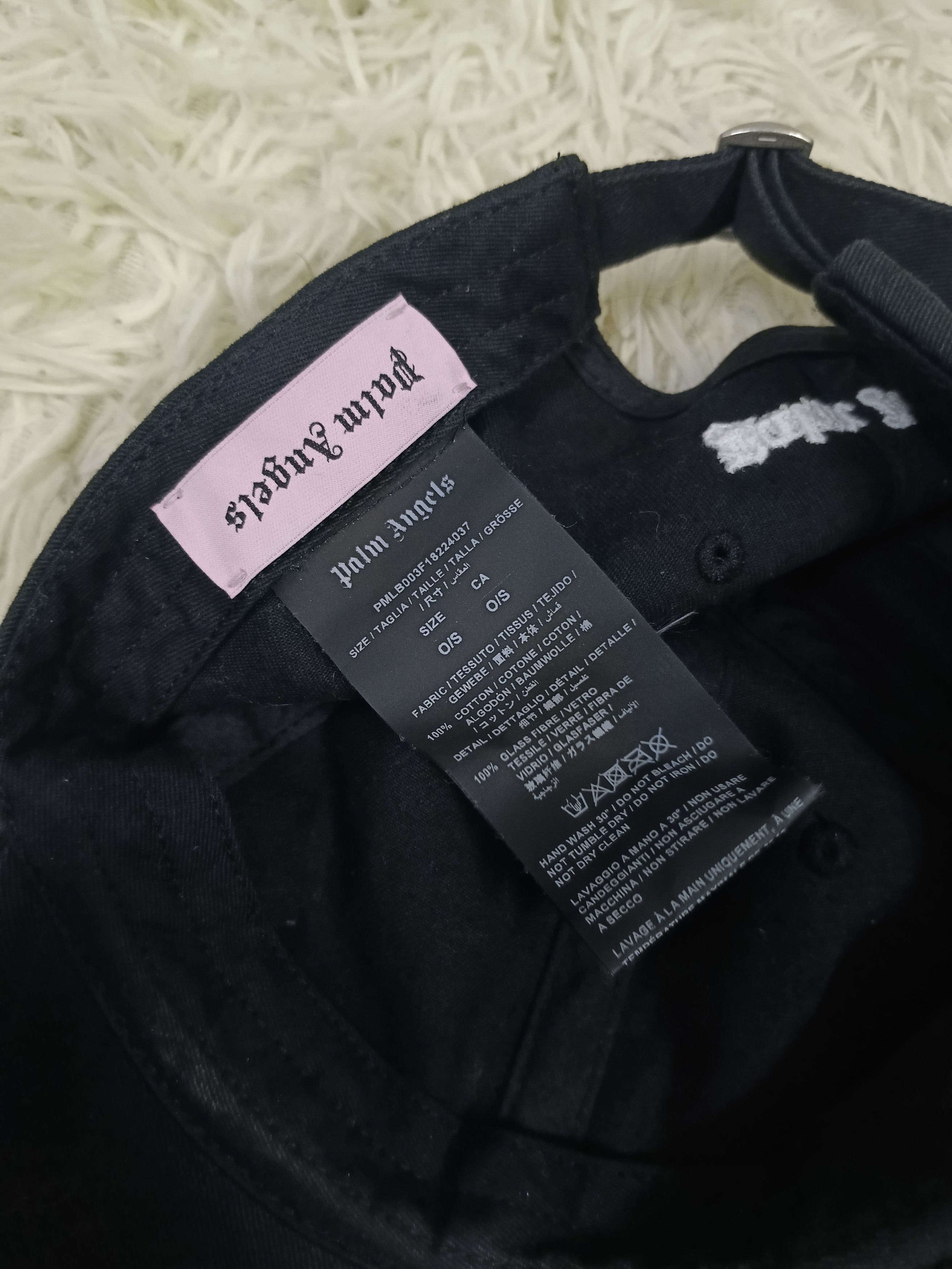 Palm Angels PALM ANGELS SUN FADED BLACK Size ONE SIZE - 6 Thumbnail
