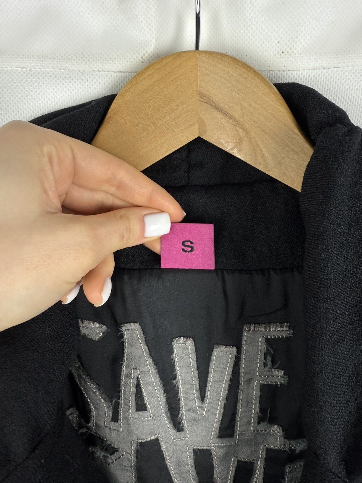 Designer Save The Queen Ladies Wool Blend Long Coat Jacket Size S Size S / US 4 / IT 40 - 11 Thumbnail