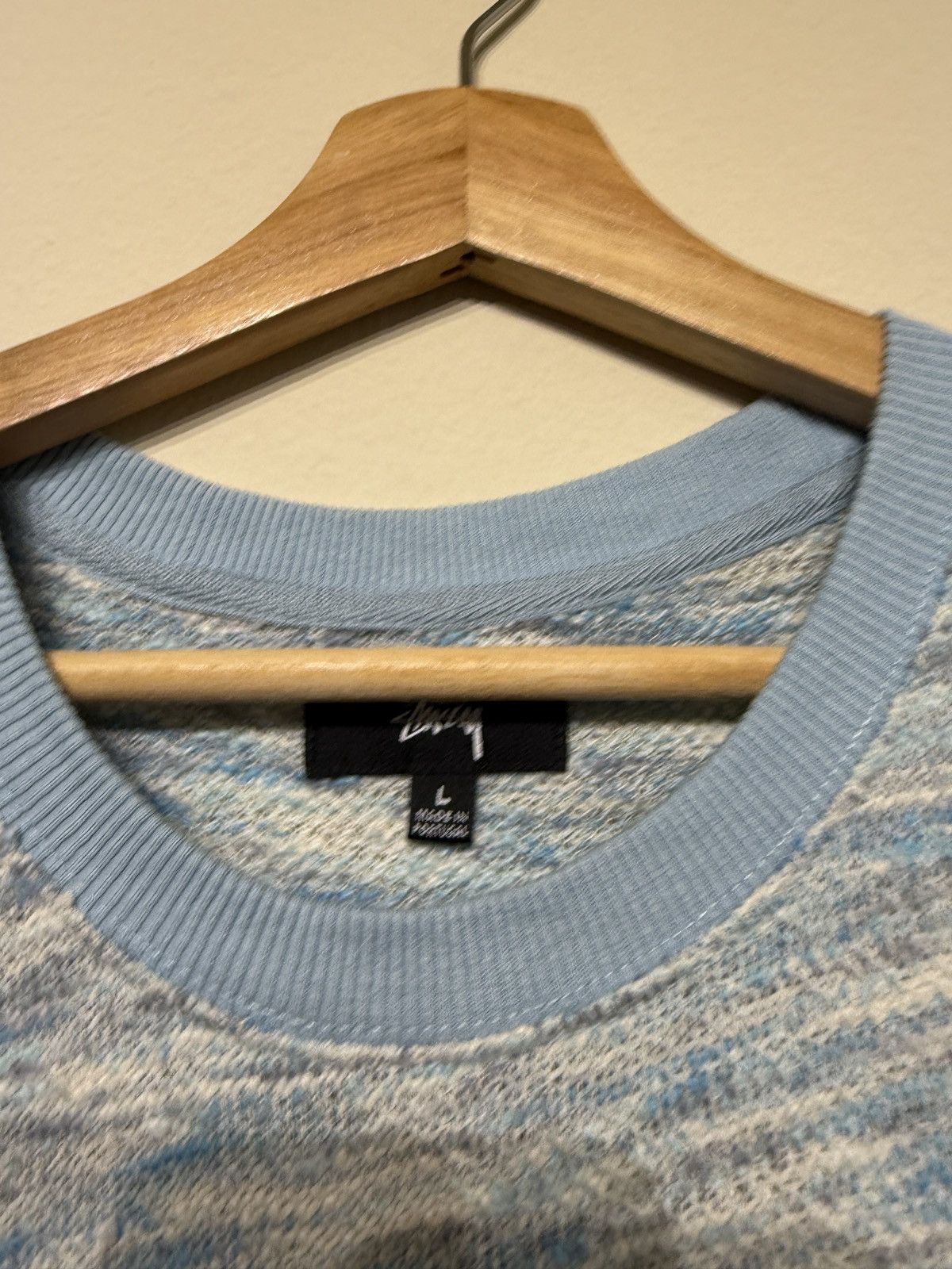 Stussy stussy marled knit sweater vest Size US L / EU 52-54 / 3 - 5 Thumbnail