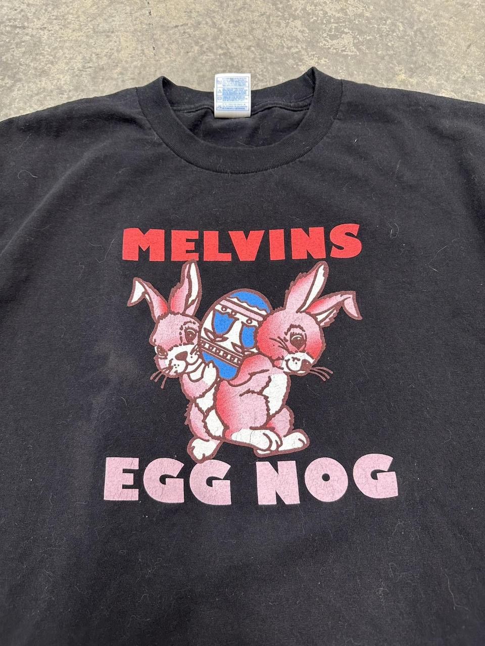 Band Tees Vintage Melvins Egg Nog Sludge Band Graphic Shirt Size Large Size US L / EU 52-54 / 3 - 2 Thumbnail