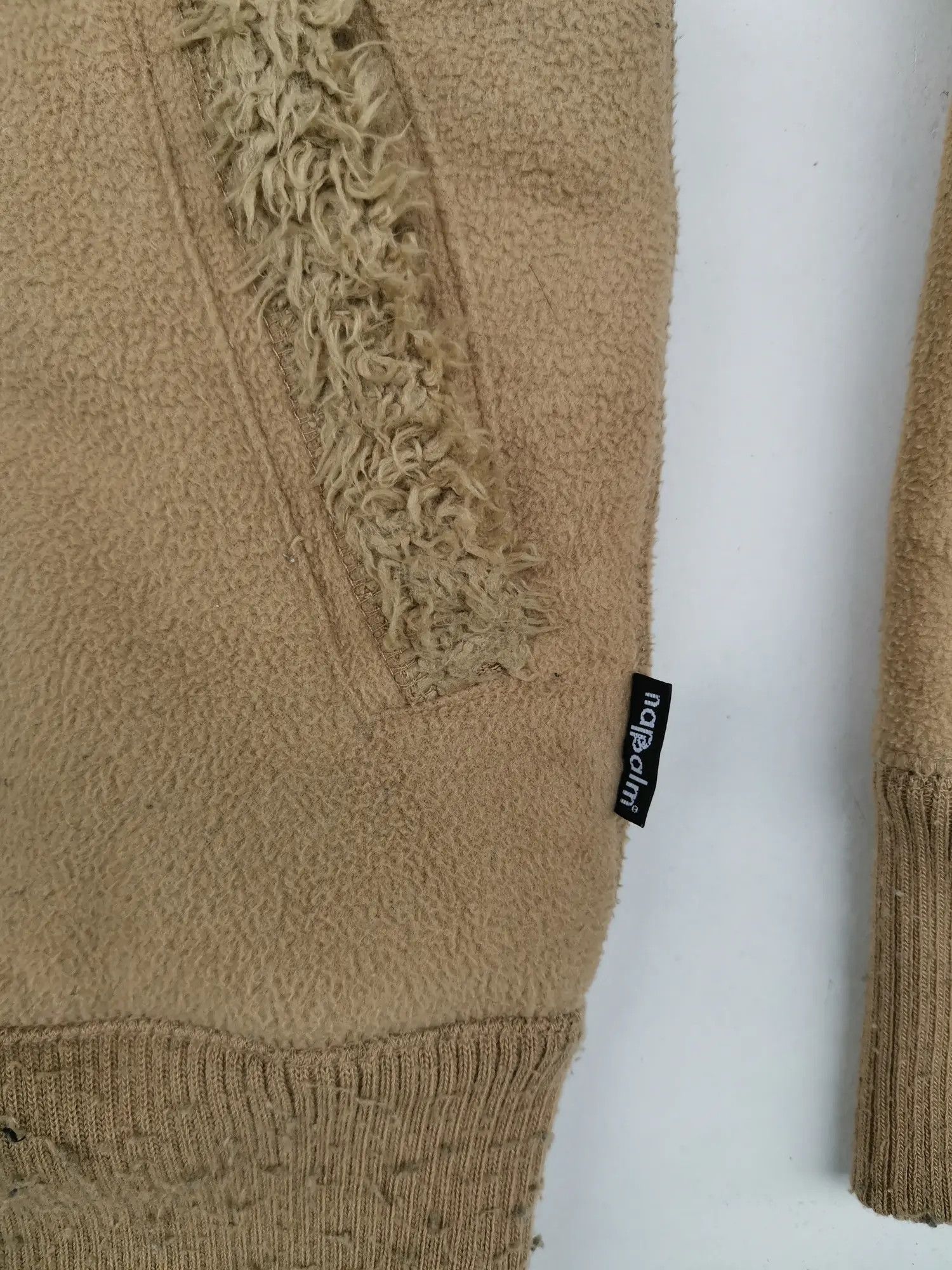 Japanese Brand Rare!!! Nappalm Fleece Reversible Zipper Hoodie Size US S / EU 44-46 / 1 - 5 Thumbnail