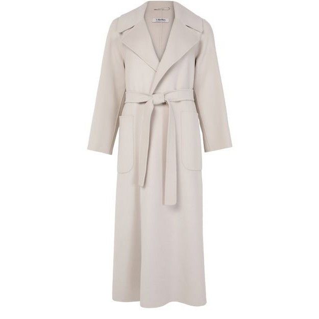 Max Mara MAX MARA Doris Gray Wool Long Coat New & Authentic (Women's Size S / US 4 / IT 40 - 1 Thumbnail