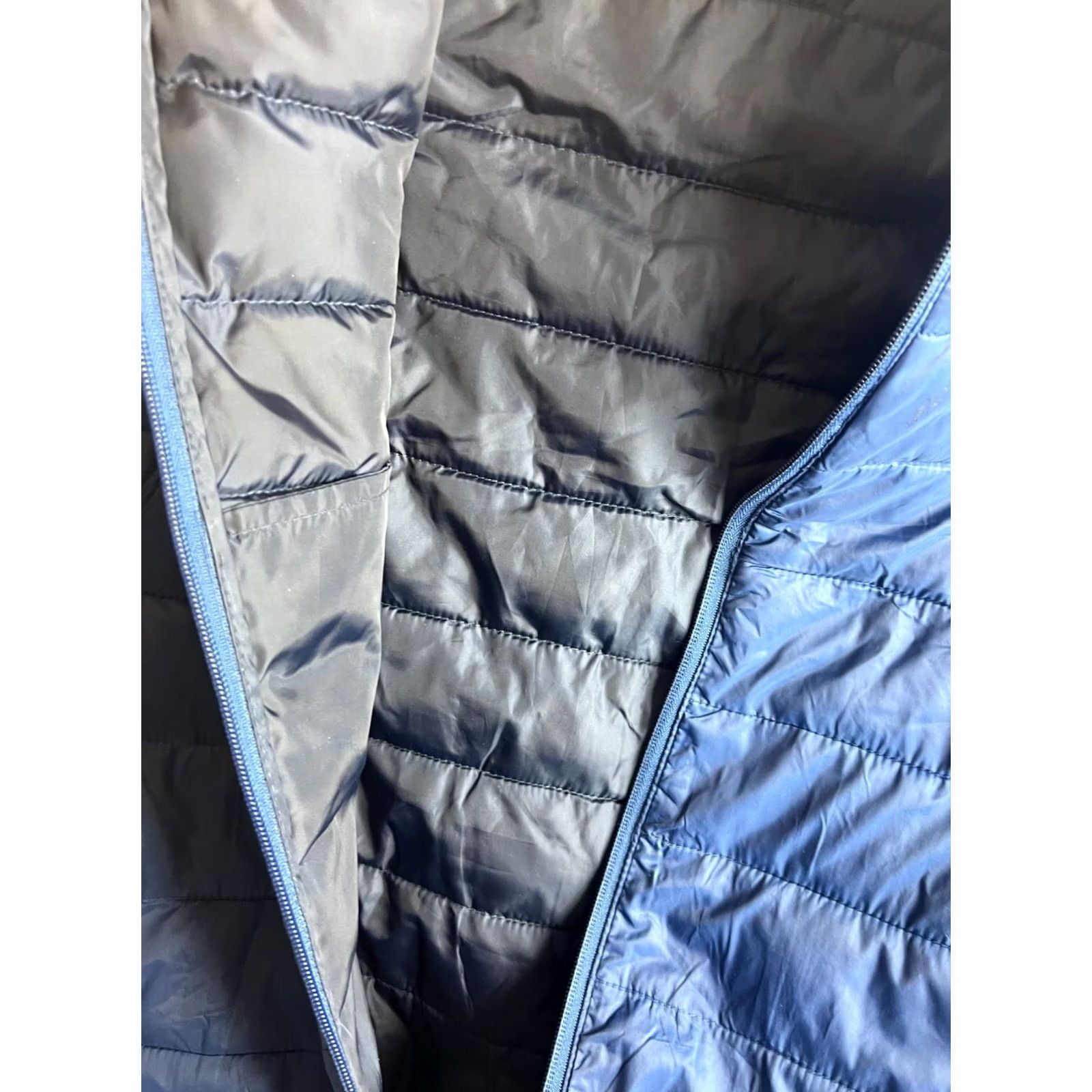 Vintage Swiss Tech Performance Gear Mens Small Puffer Jacket Coat Packable Navy Quilted Size US S / EU 44-46 / 1 - 5 Thumbnail
