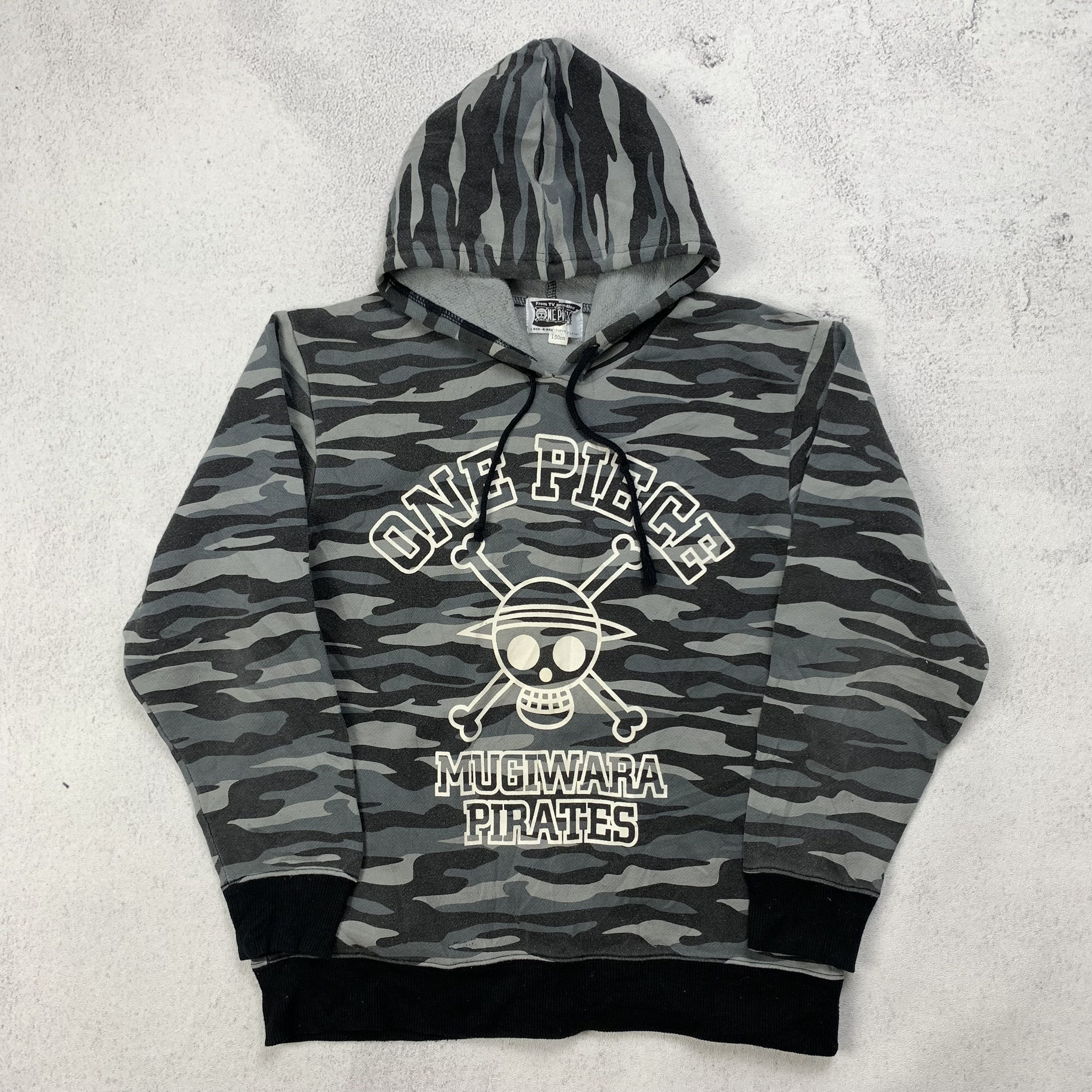 One Piece One Piece Camouflage Hoodie Size US XXS / EU 40 - 1 Thumbnail