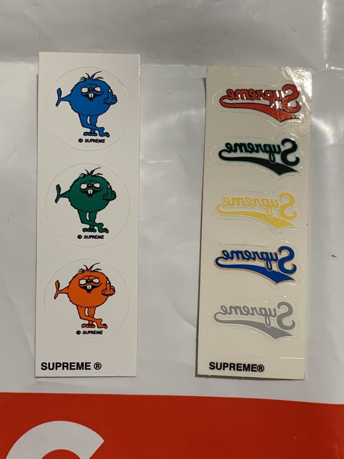Supreme Supreme Mini Stickers Bundle x 5 Size ONE SIZE - 3 Thumbnail