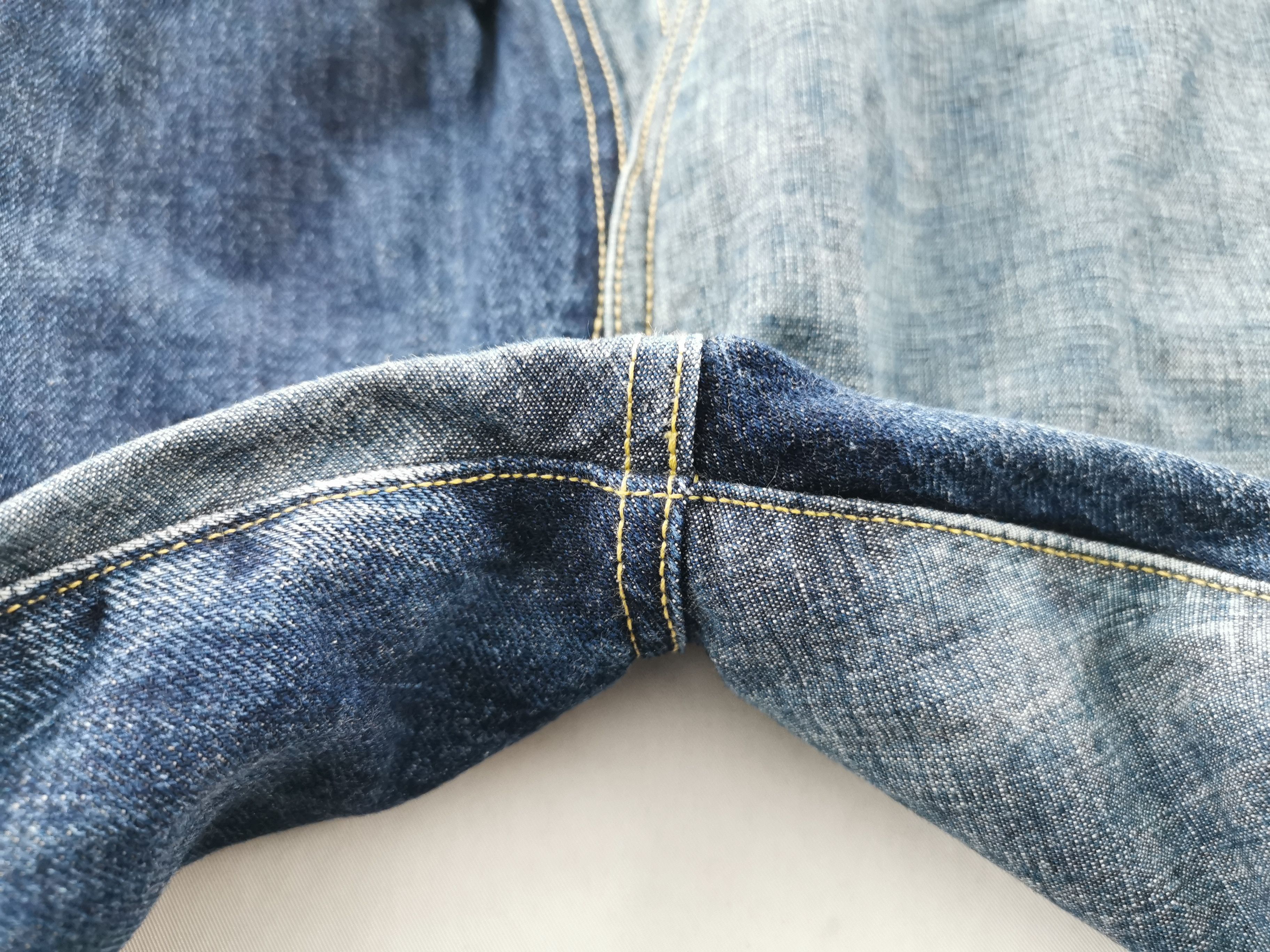 Japanese Brand × Kapital × Vintage Vintage 90's Kapital Denim Jeans Made In Japan Size 27 Size US 27 - 6 Thumbnail