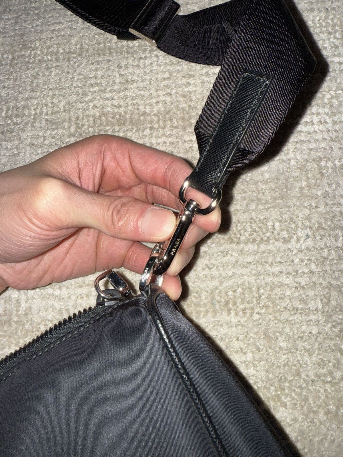 Prada Re-Nylon and Saffiano leather shoulder bag Size ONE SIZE - 11 Thumbnail