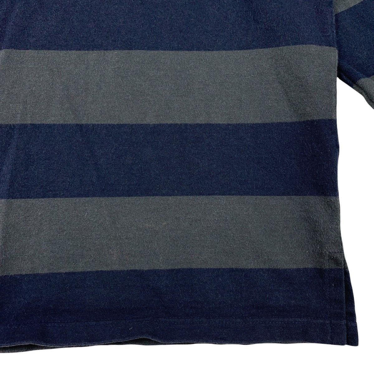 agnes b. Vintage agnès b. homme Striped Long-Sleeve Shirt Size US M / EU 48-50 / 2 - 8 Thumbnail