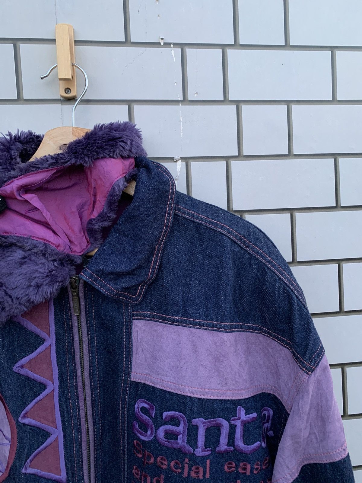 Japanese Brand Vintage Japanese Brand Santa Fee Denim Jacket Size US L / EU 52-54 / 3 - 20 Thumbnail