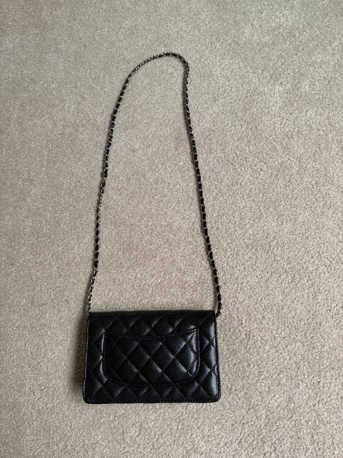 Other Quilted Leather Shoulder Bag wallet on chain Size ONE SIZE - 3 Thumbnail