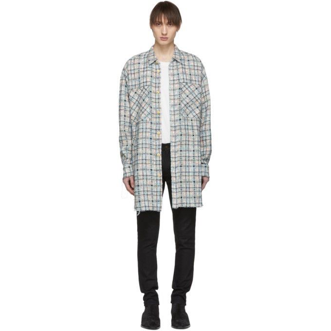 Designer × Faith Connexion Faith Connextion Multicolor Tweed Shirt Size US M / EU 48-50 / 2 - 8 Thumbnail