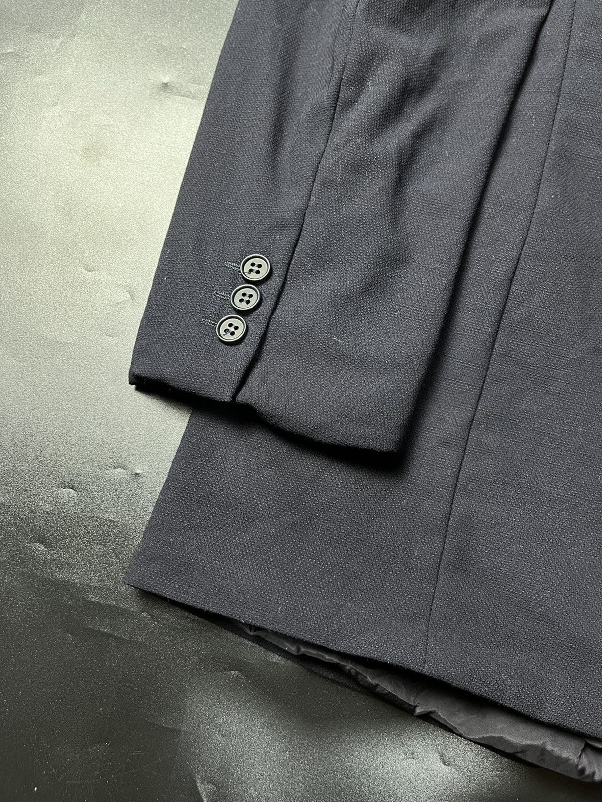 Designer × Emporio Armani Vintage 90s EMPORIO ARMANI Blazer Size 38S - 11 Thumbnail