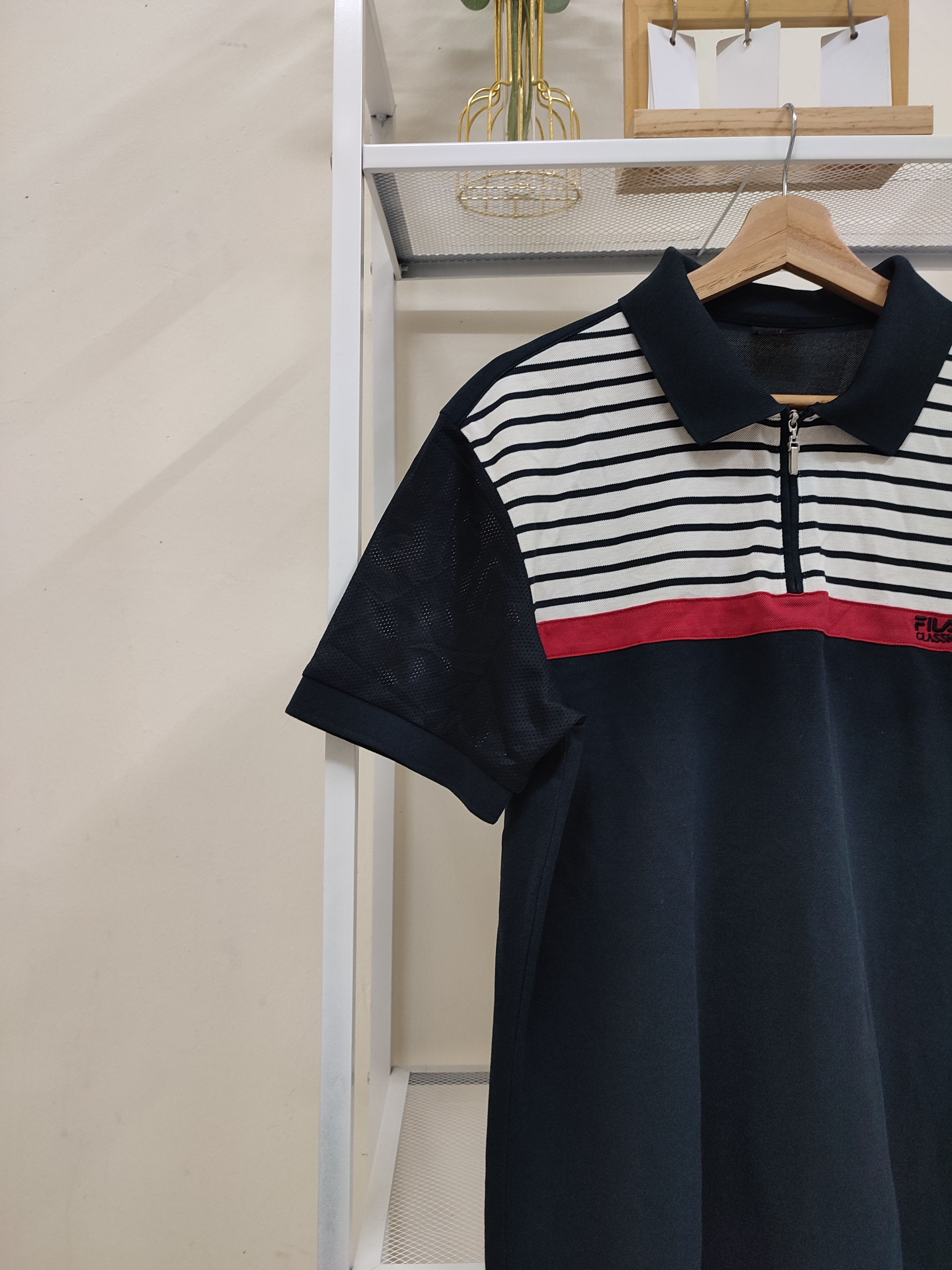 Fila Vintage Half Zipped Fila Classic Polo Tee Size US M / EU 48-50 / 2 - 3 Thumbnail
