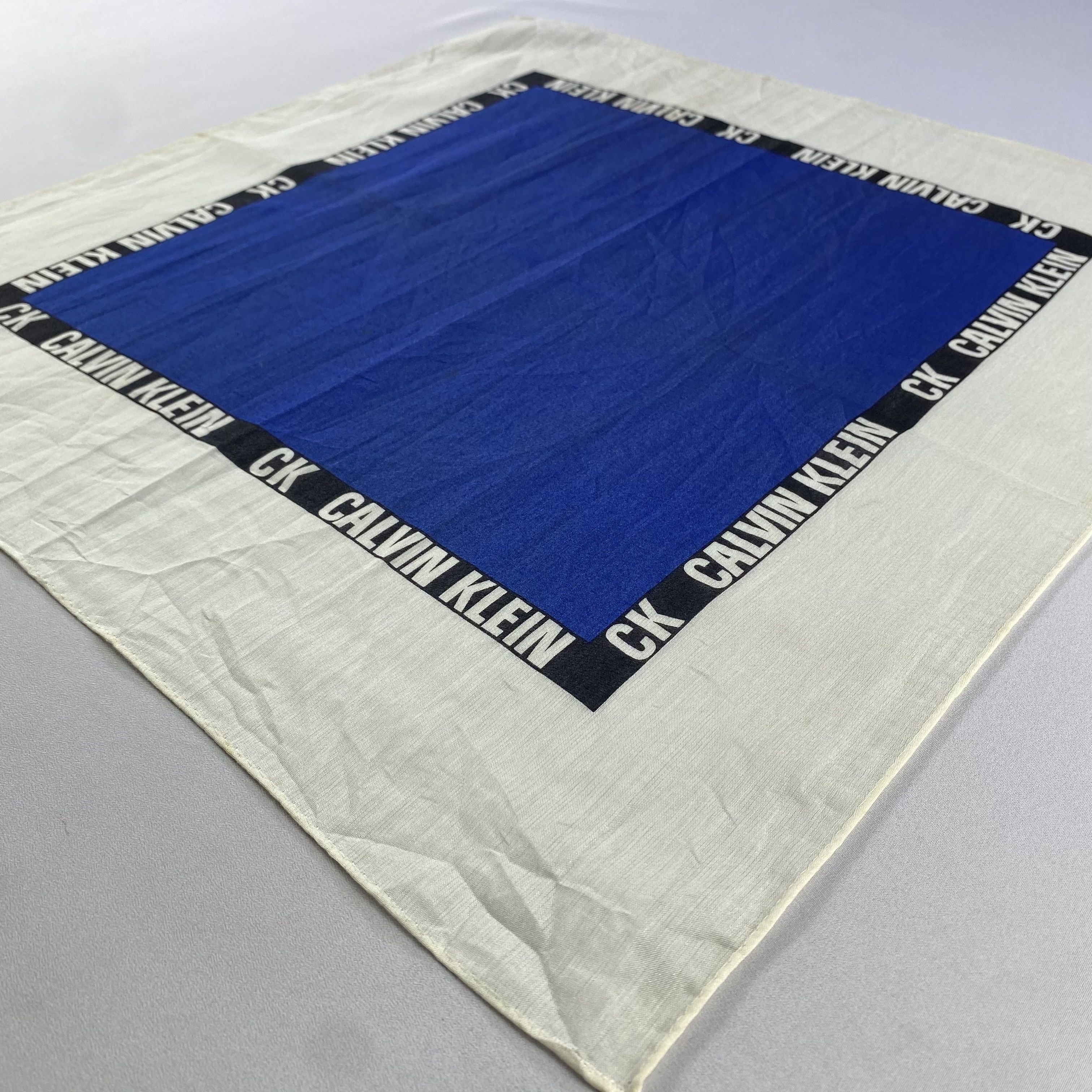 Calvin Klein × Vintage Calvin Klein Bandana/ Handkerchief / Neckerchief Size ONE SIZE - 2 Thumbnail