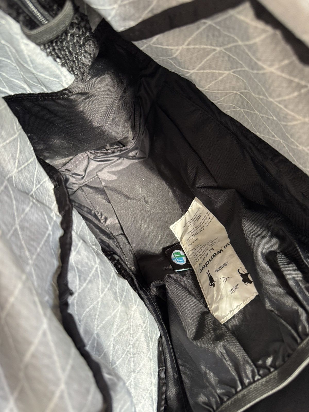 And Wander and wander XPac 30L Backpack Black Waterproof Zip Rain Cover Size ONE SIZE - 9 Thumbnail