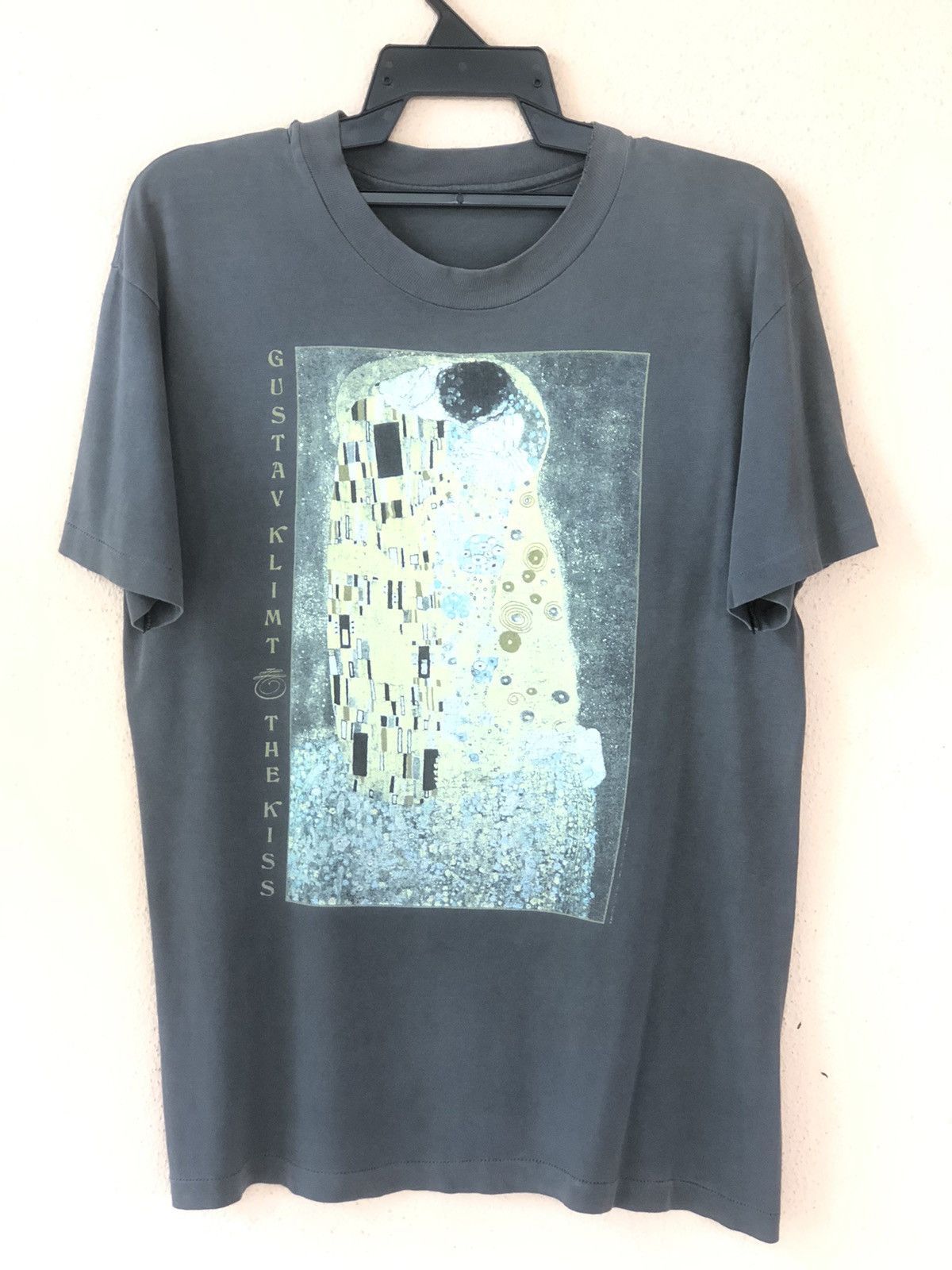 Vintage 📍THE KISS 💥GUSTAV KLIMT 💥Vintage 90s Size US L / EU 52-54 / 3 - 2 Thumbnail