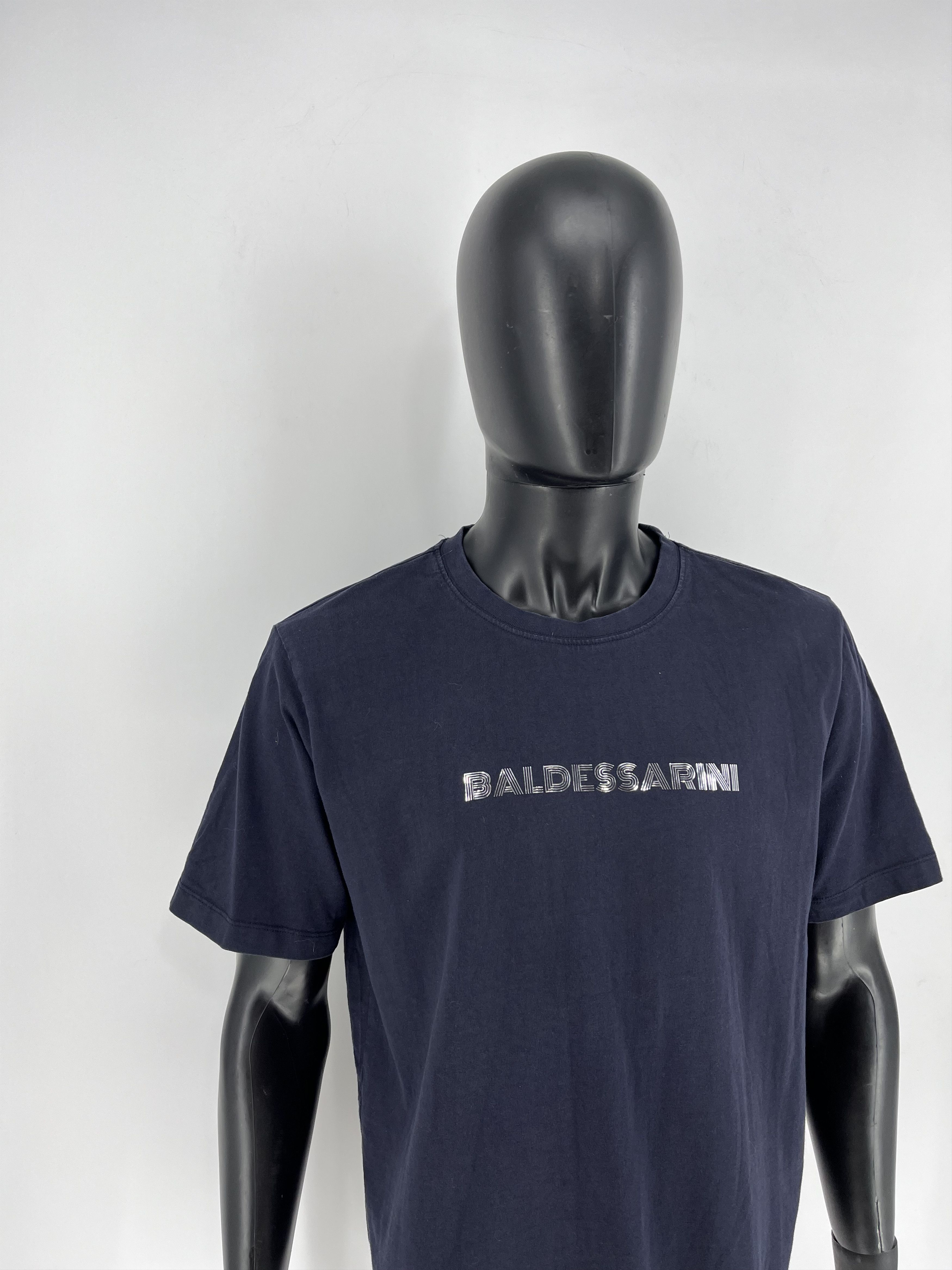 Other Rare ! Baldessarini T-Shirt Dark Blue Modern Fit Size US L / EU 52-54 / 3 - 3 Thumbnail