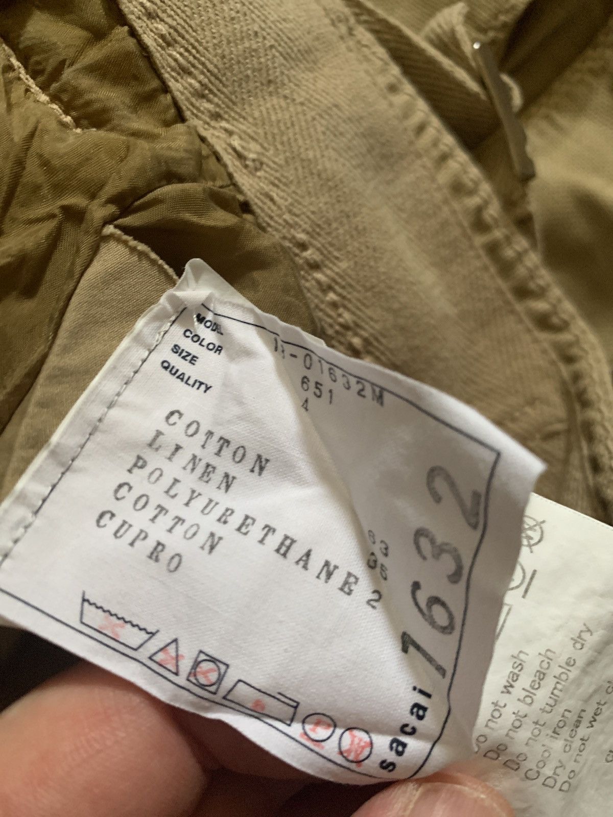 Sacai Big detachable pockets shorts Size US 35 - 9 Thumbnail