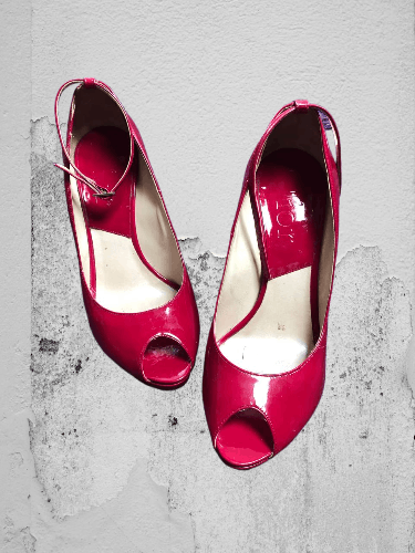 Christian Dior Monsieur Christian Dior Open-toe Heels - Vintage Designer Size US 7 / IT 37 - 1 Thumbnail