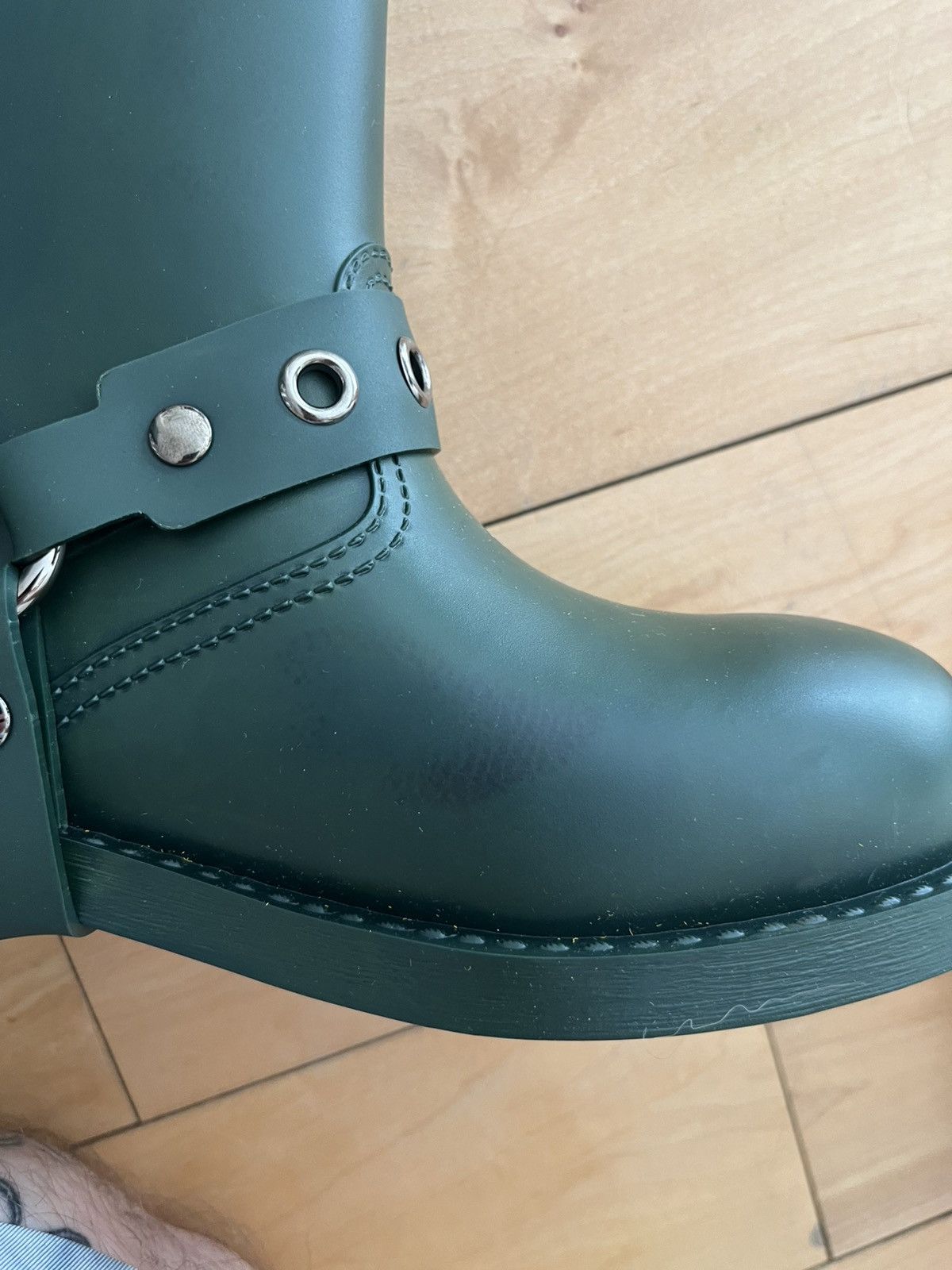 RED Valentino NWT - RED Valentino Engineer Rubber Boots Size US 7 / IT 37 - 4 Thumbnail