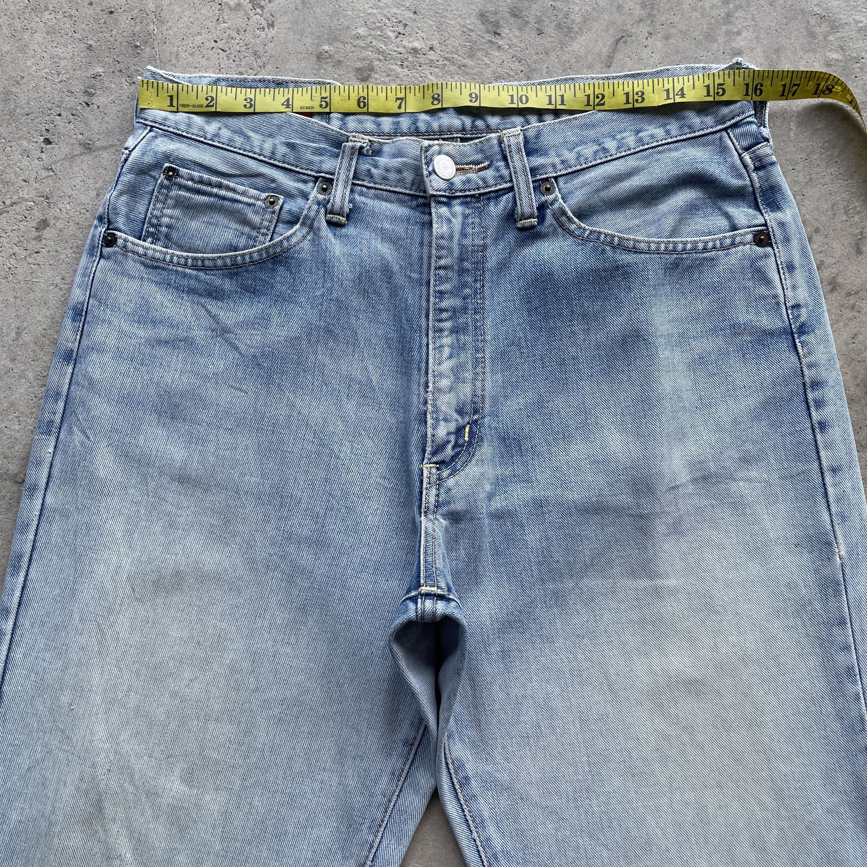 Japanese Brand VINTAGE EDWIN WASH DENIM DISTRESSED FADED JEANS PANTS W32 Size US 32 / EU 48 - 5 Thumbnail