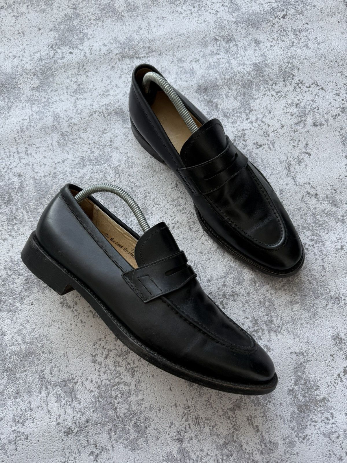 Bally Bally Switzerland Leather Black Loafers Size EU 8 , US 9 Size US 9 / EU 42 - 3 Thumbnail