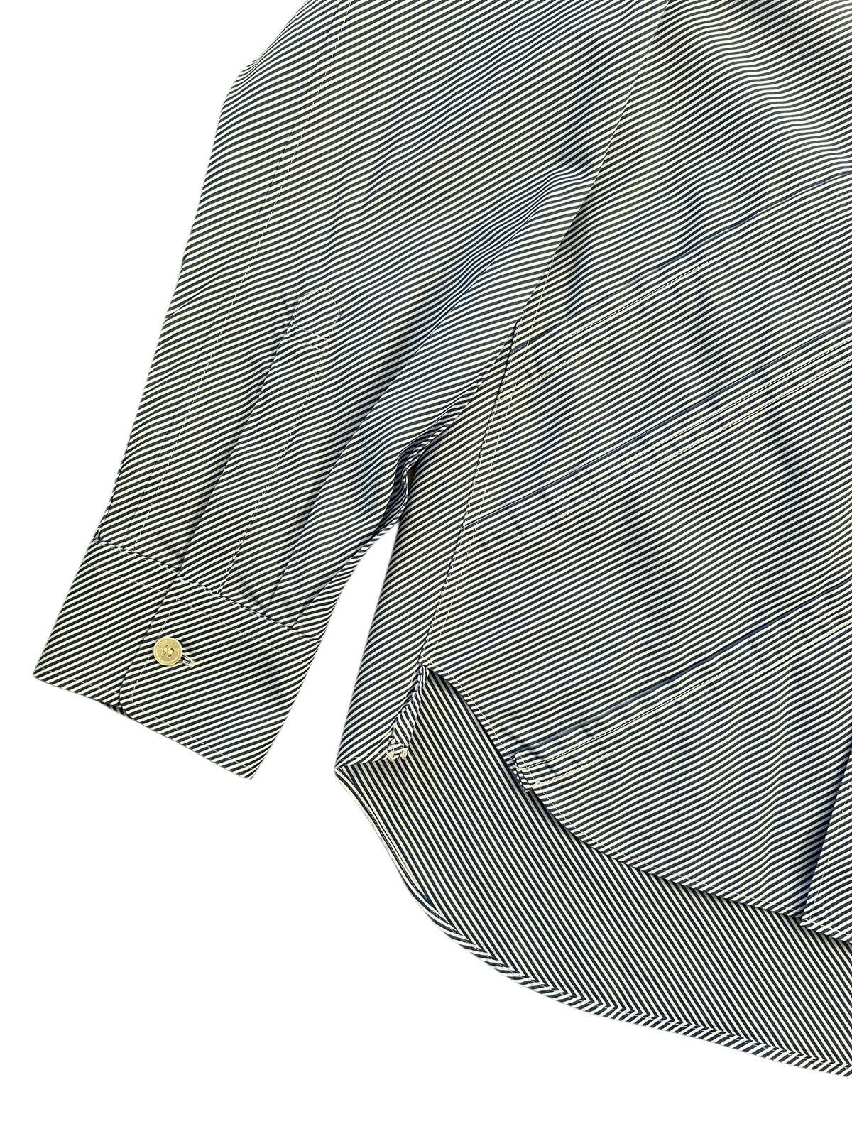 Comme des Garcons × H&M H&M x CDG Paneled Diagonal Stripe Shirt Size US S / EU 44-46 / 1 - 3 Thumbnail